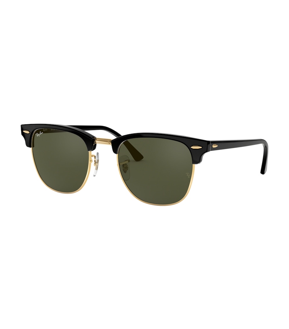 Ray-Ban Clubmaster Sunglasses Black Image 3