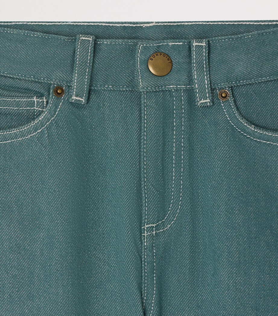 Elivo Denim Shorts (10-14 Years) EMERAUDE Image 3