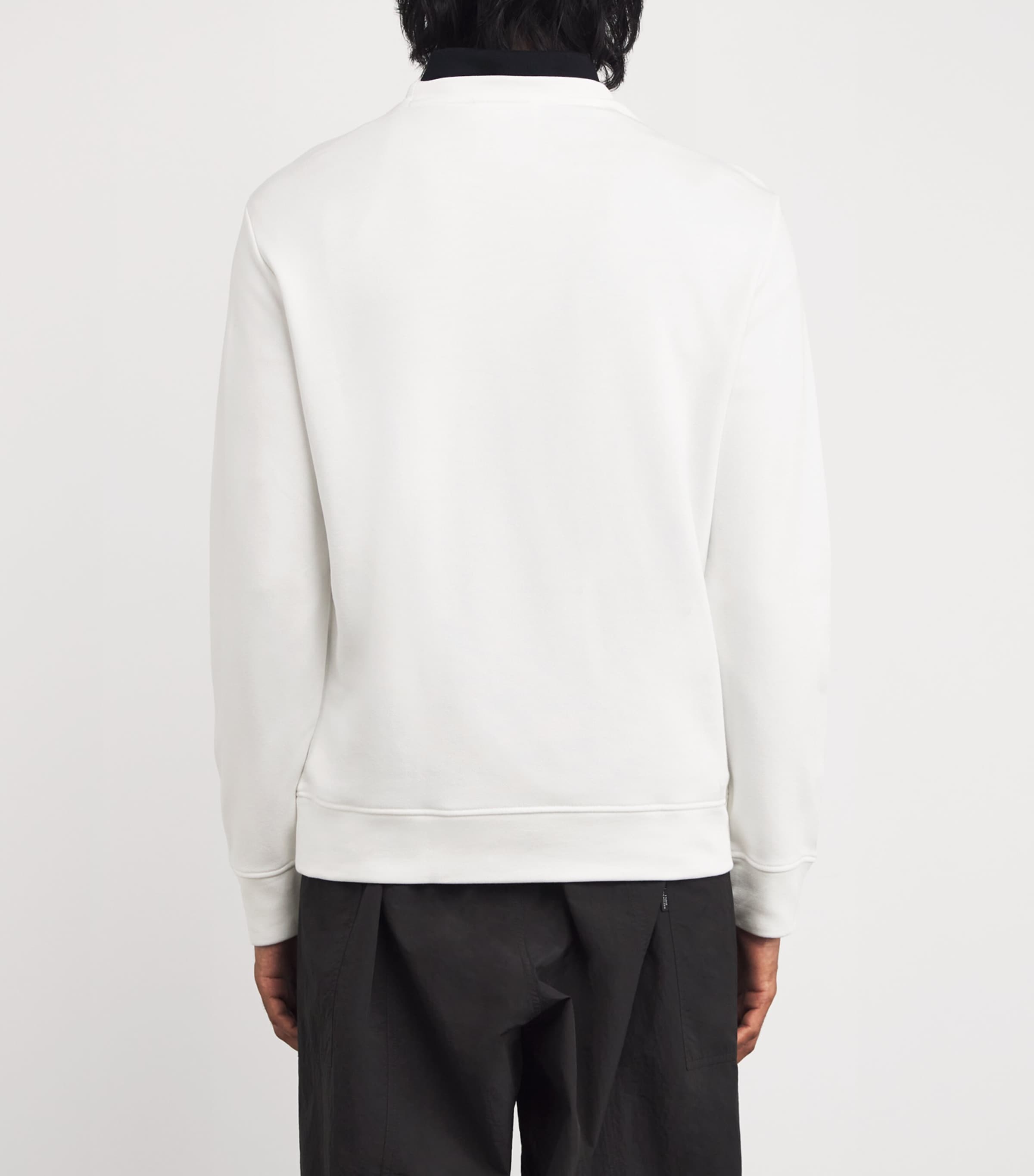 Cotton-Modal Logo Sweatshirt F108 Image 4