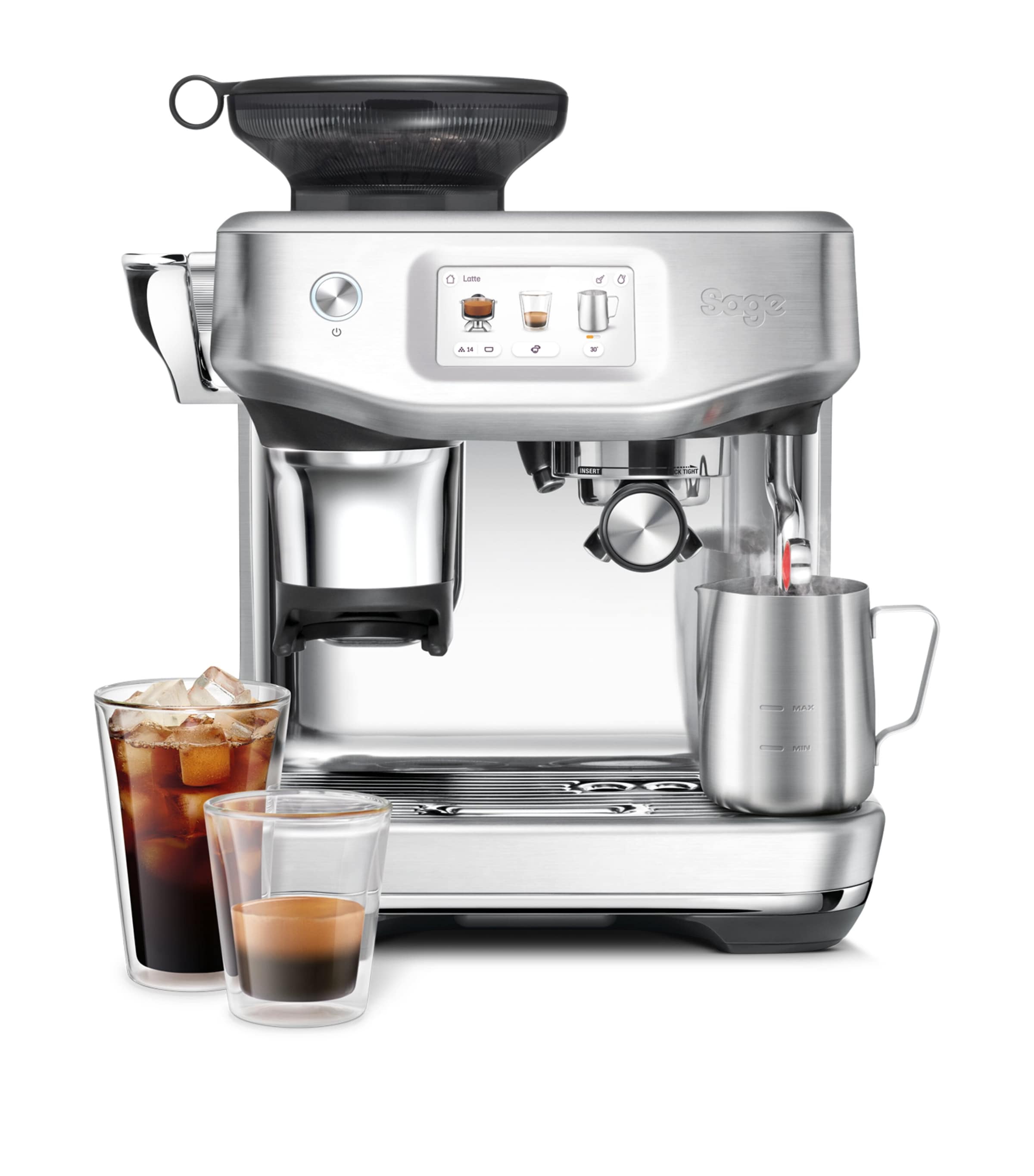 Sage Barista Touch Impress Coffee Machine Stainless Steel Image 1