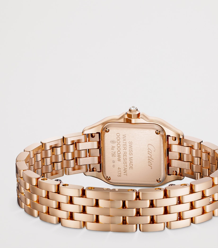 Rose Gold and Diamond Panthère de Cartier Watch 22mm SILVER Image 2