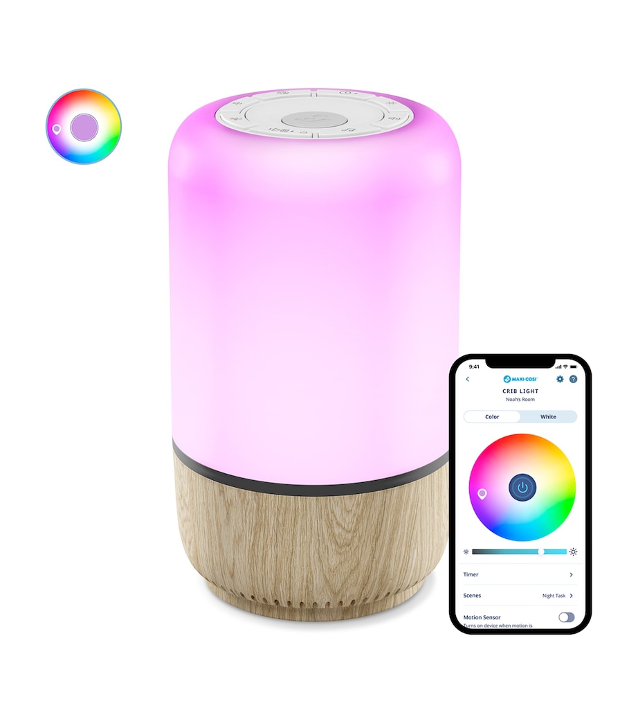 Soothe Light & Sound Night Light WHITE Image 6