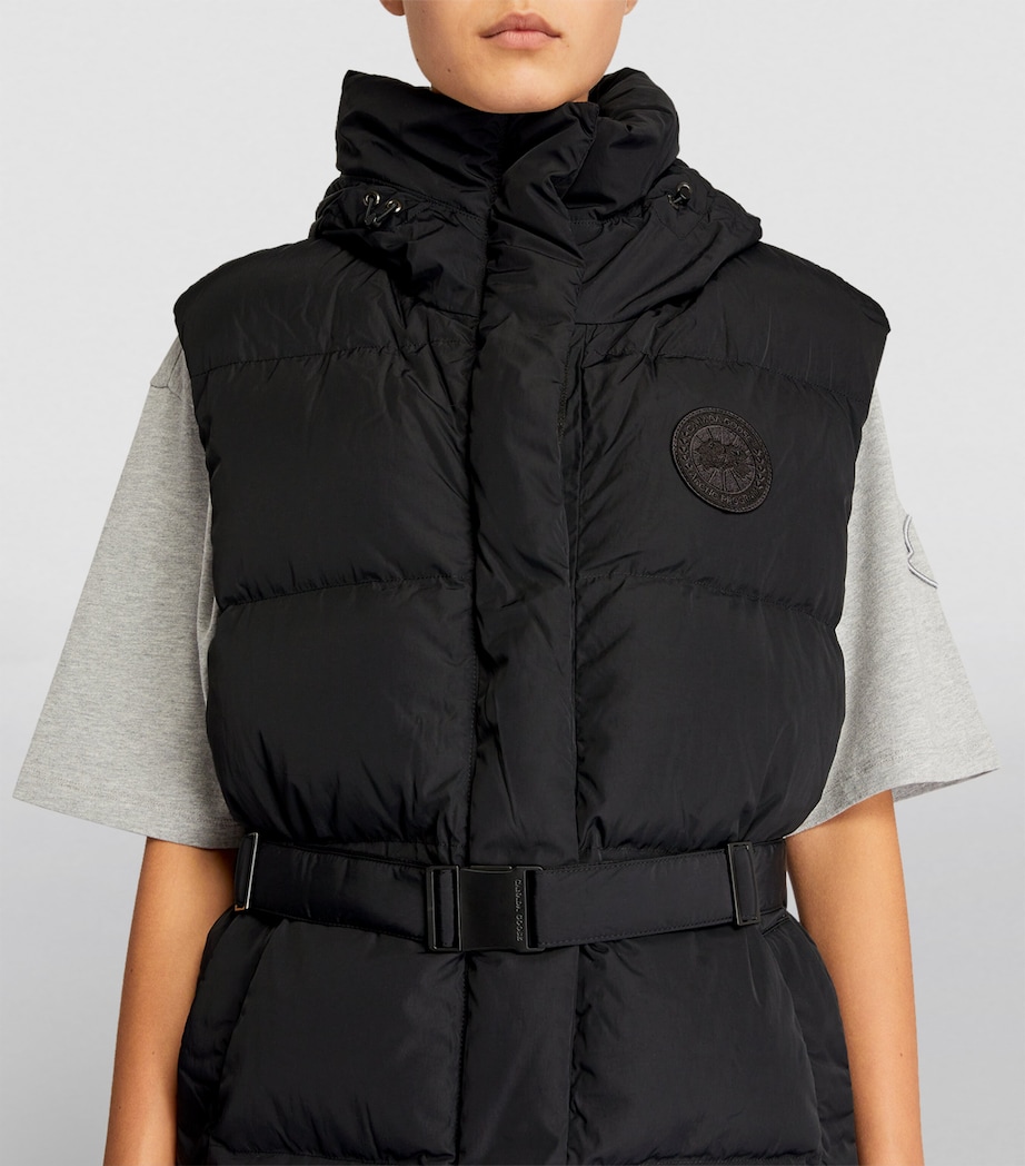Down-Filled Rayla Gilet 61 BLACK NOIR Image 6