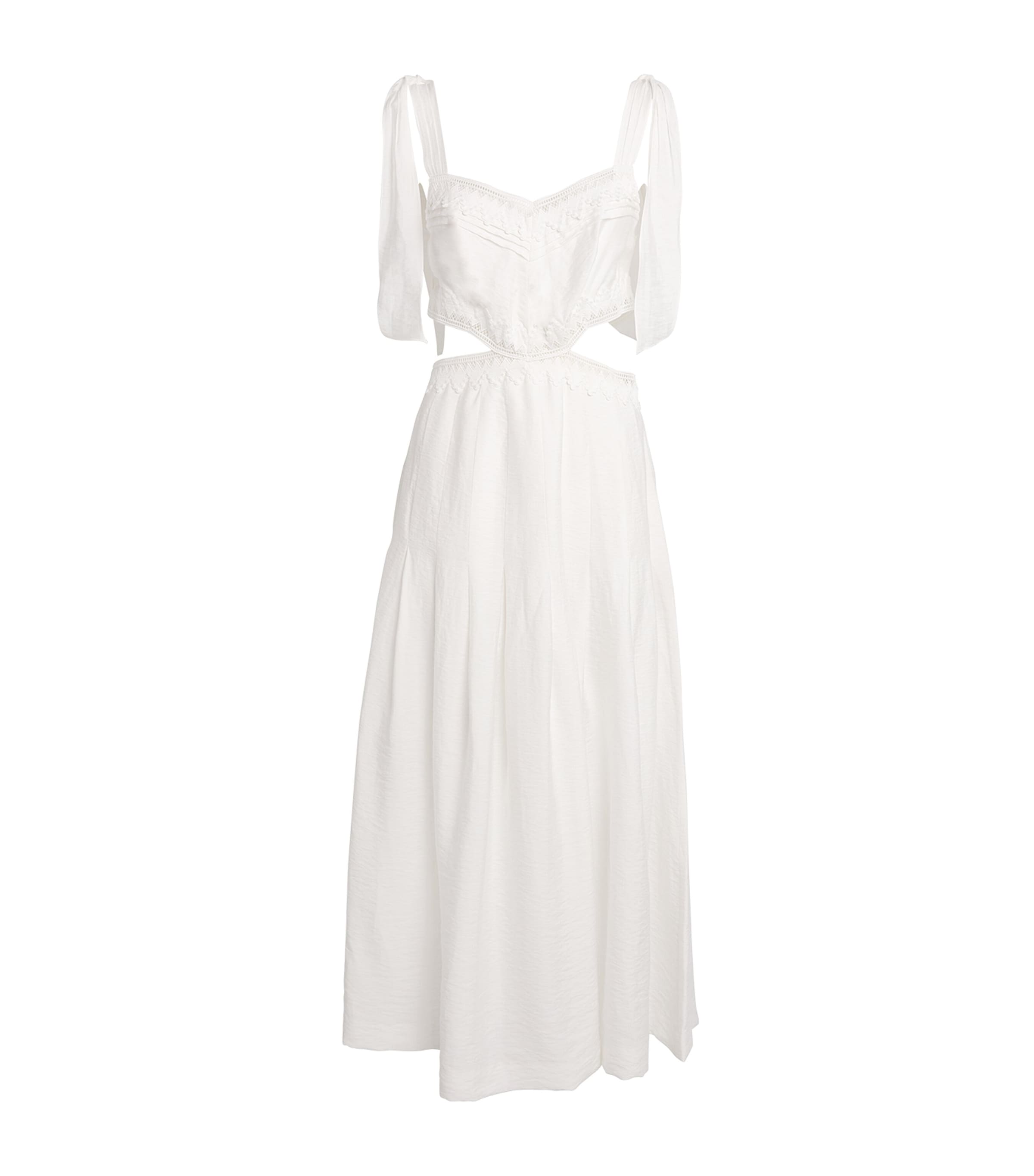Shop Sandro Broderie Anglaise Maxi Dress