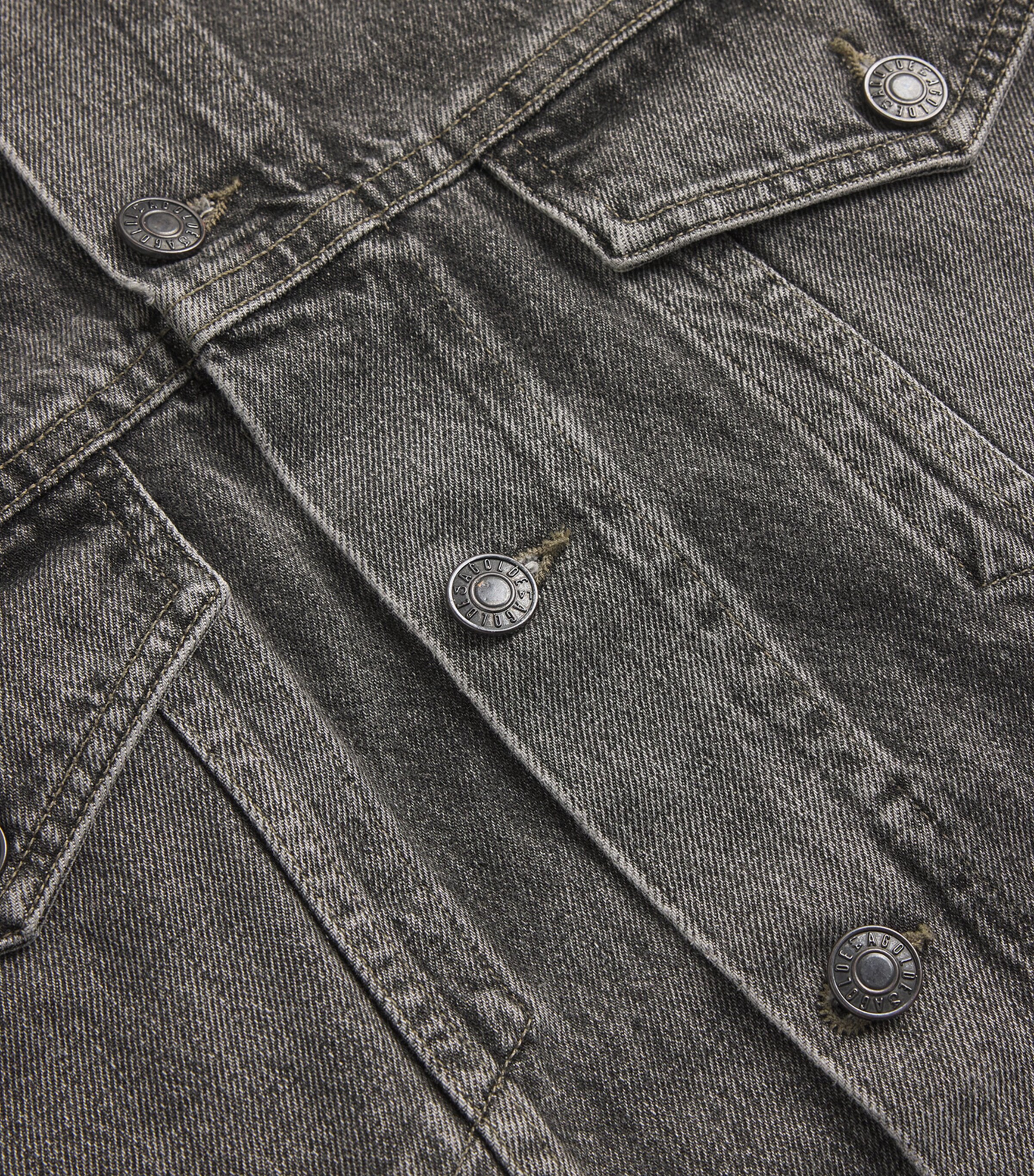 Denim Jacket FRESH (WASHED GREY) Image 4