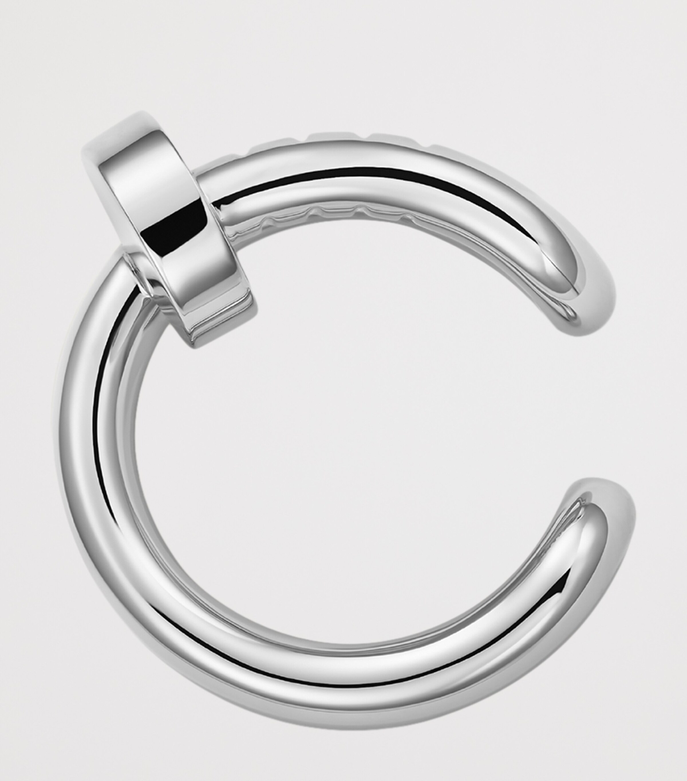 Cartier White Gold Juste un Clou Double Ear Cuff White Gold Image 3