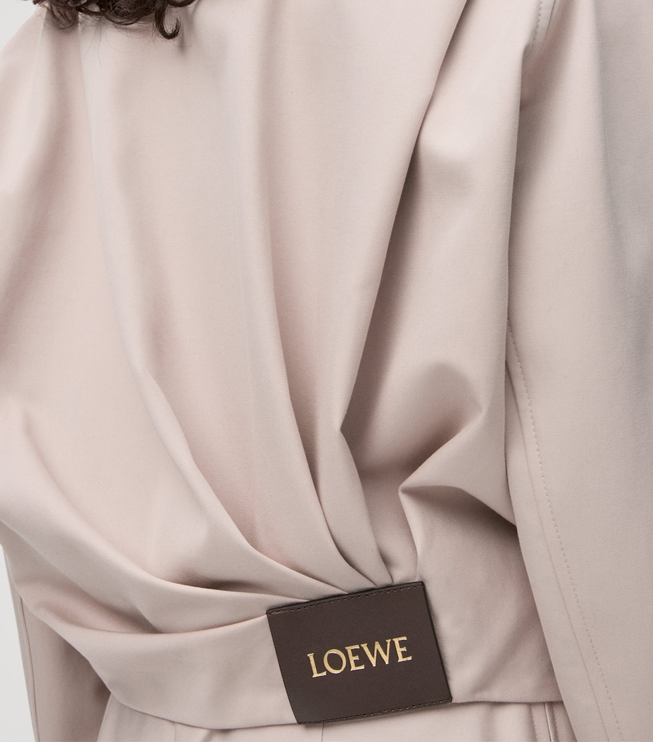 Cotton-Silk Draped Bomber Jacket LIGHT PINK Image 5