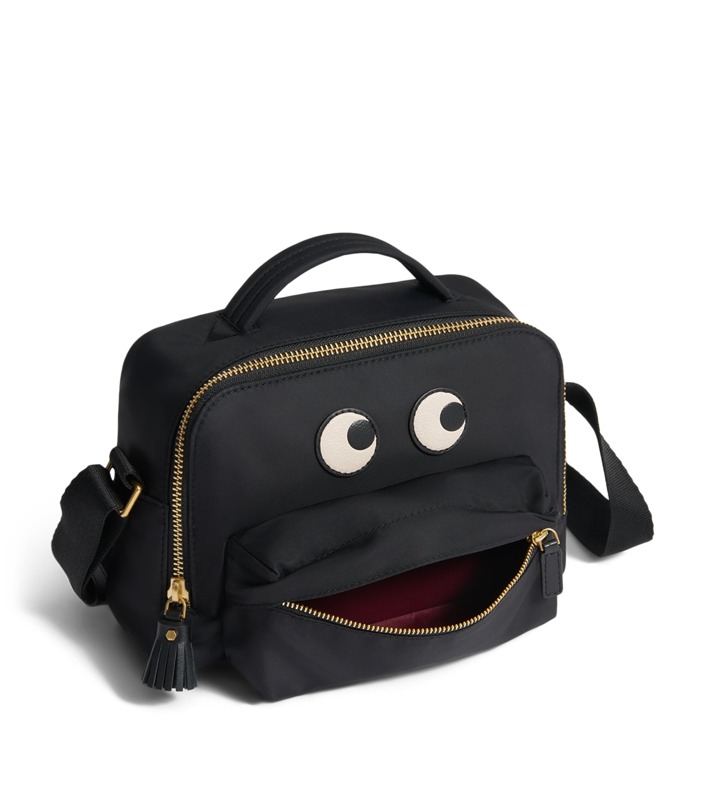 Eyes Cross-Body Pouch BLACK Image 9