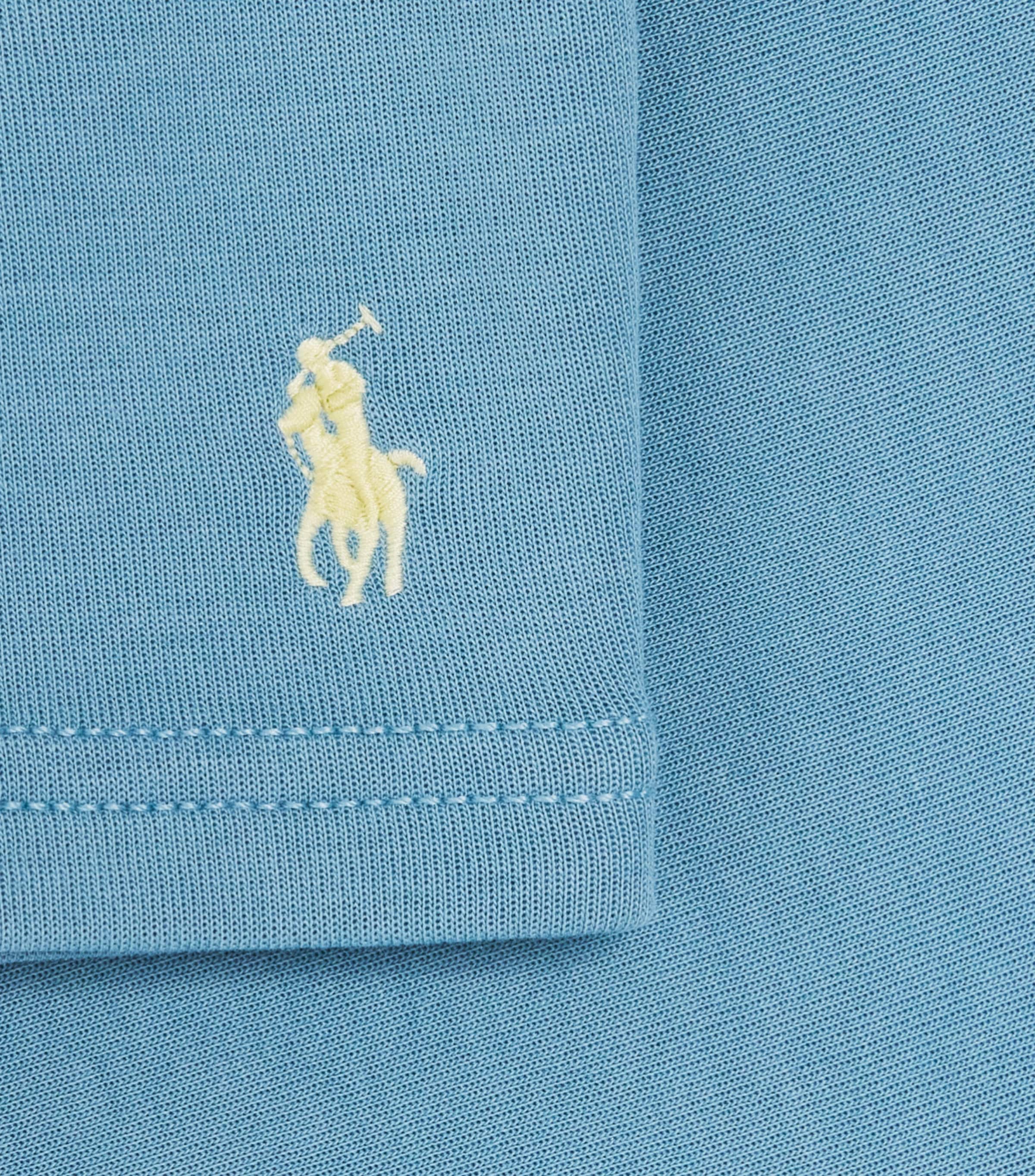 Ralph Lauren Kids Logo Sweatshorts (6-14 Years) Cassidy Blue Image 3