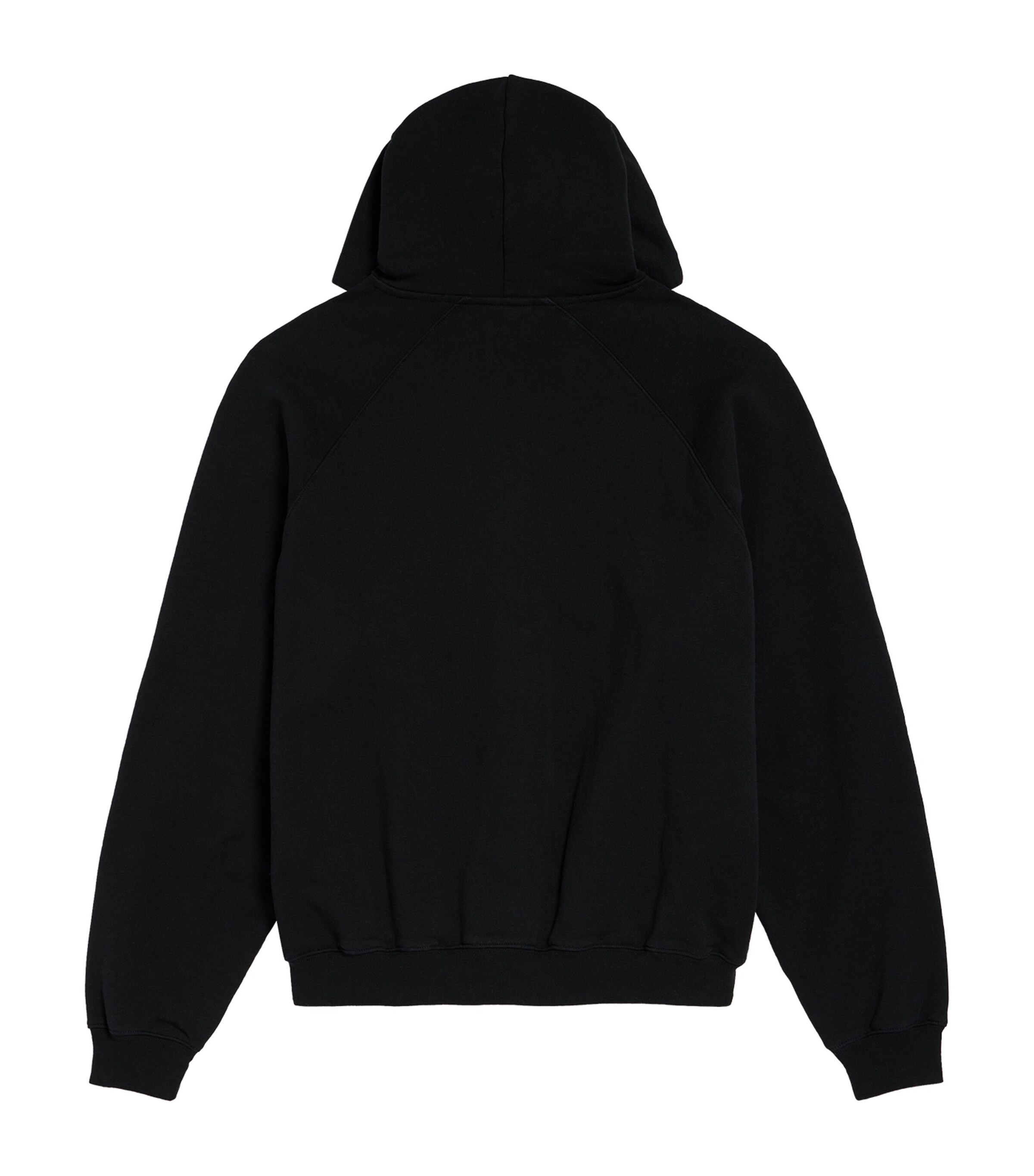 Balenciaga Mens Cotton Graphic Zip-Up Hoodie Image 2