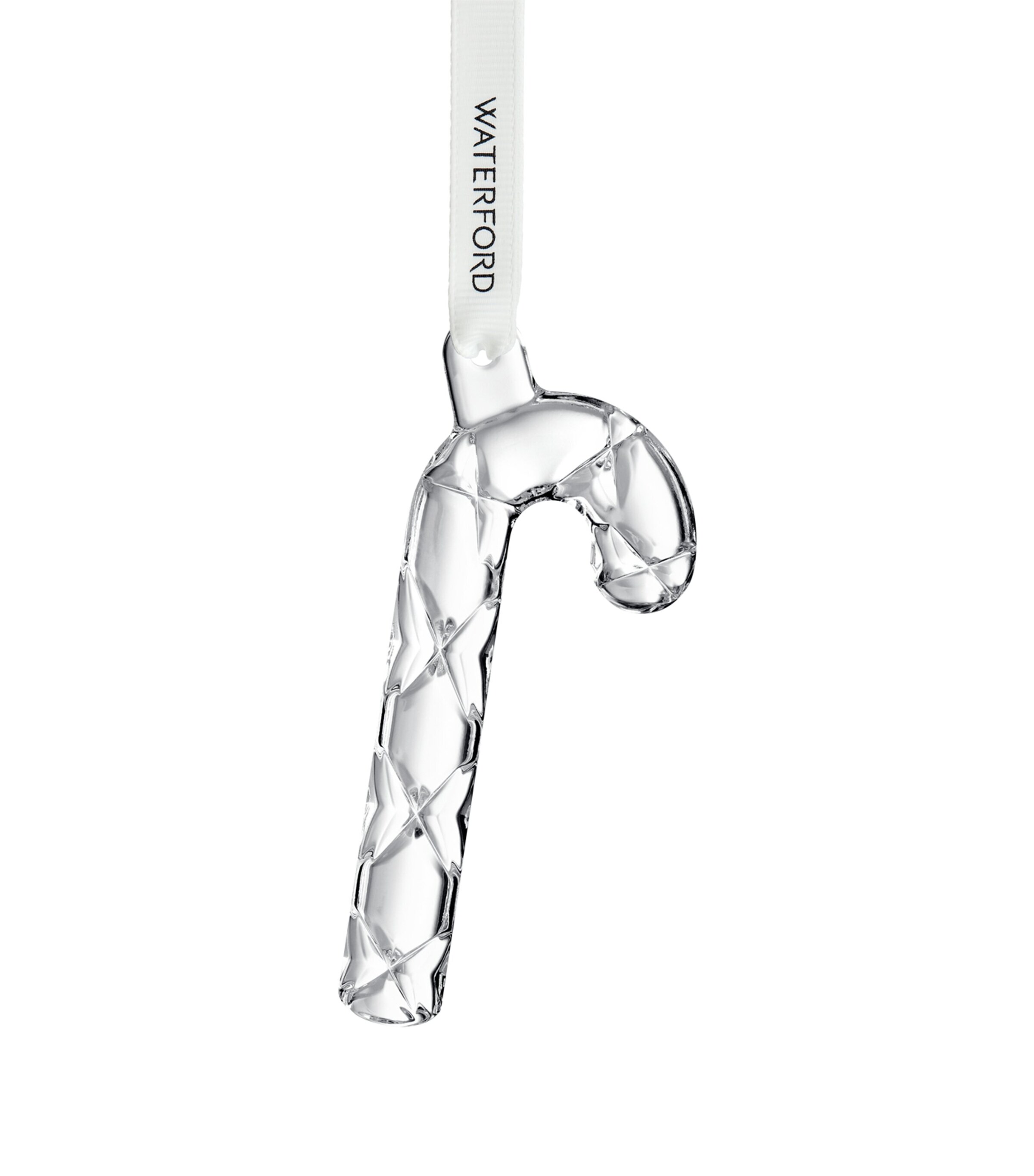 Crystal Mini Candy Cane Tree Decoration CLEAR Image 4