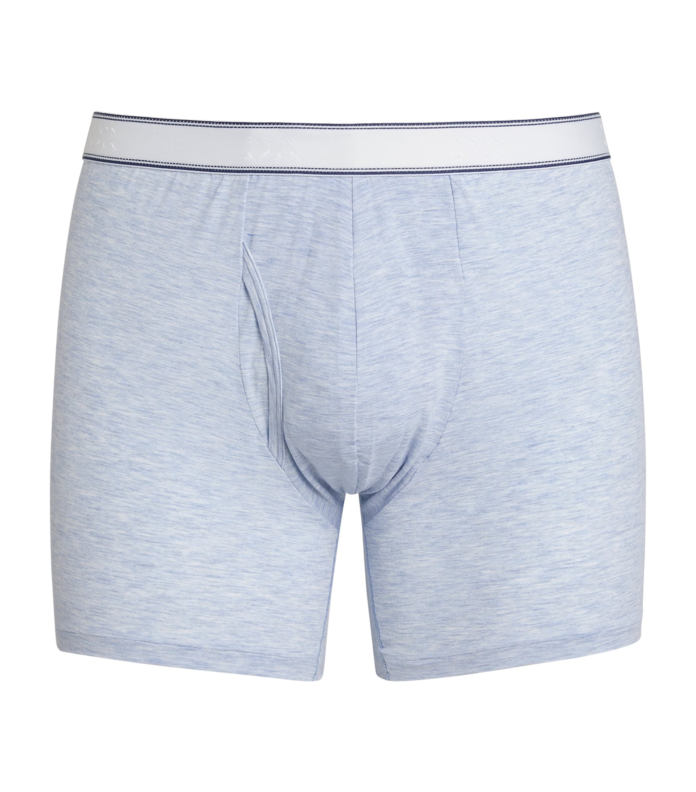 Shop Derek Rose Micro Modal Trunks In Blue