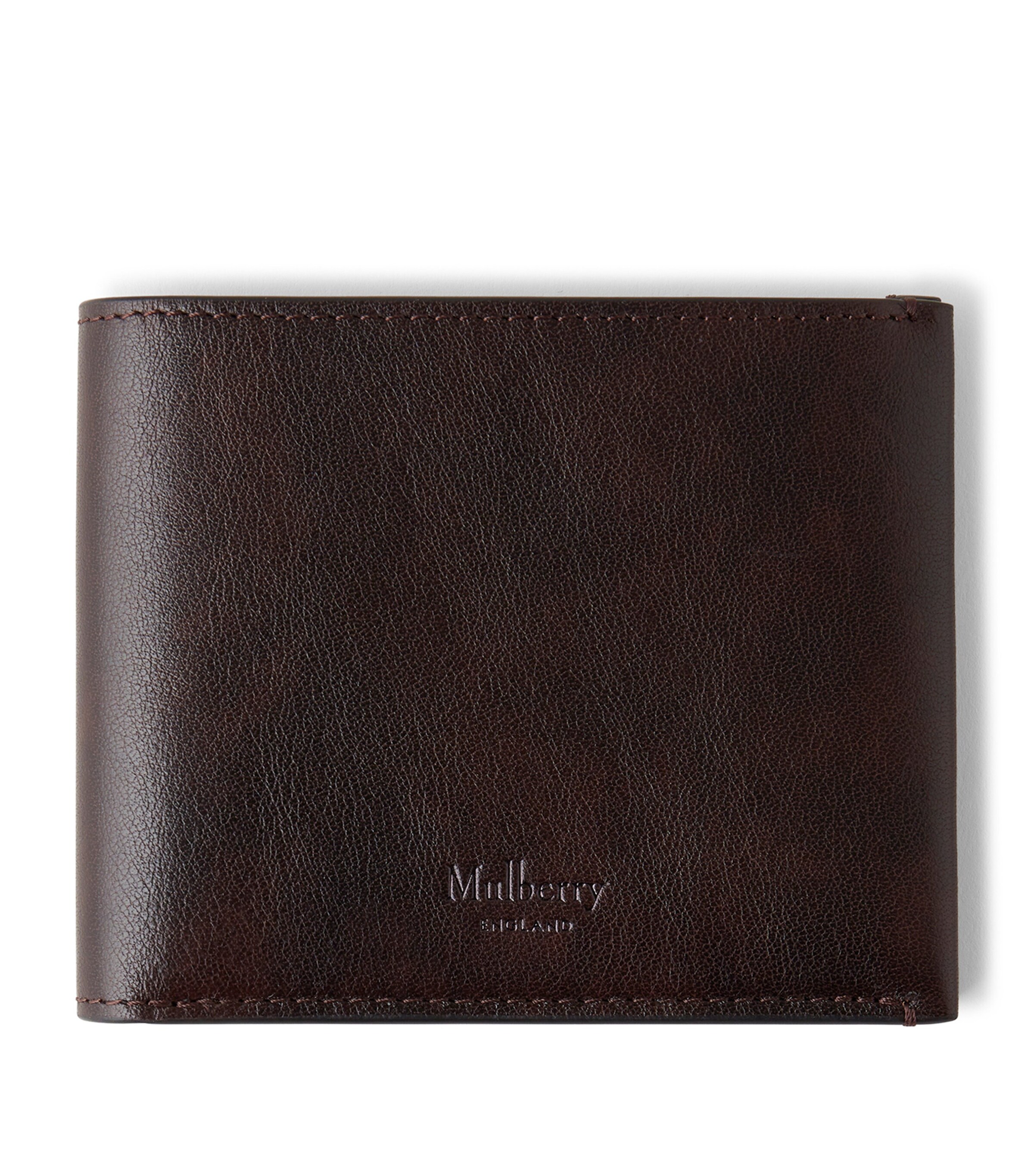 Leather Camberwell Card Wallet DARK CHOCOLATE Image 1