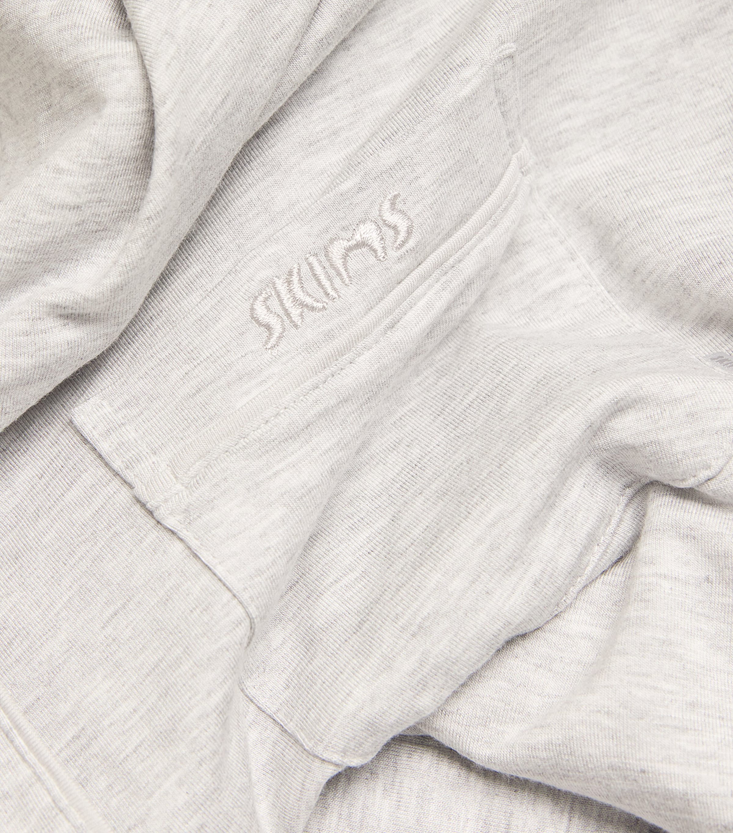 Sleep Long-Sleeve Pyjama Set LIGHT HEATHER GREY Image 4