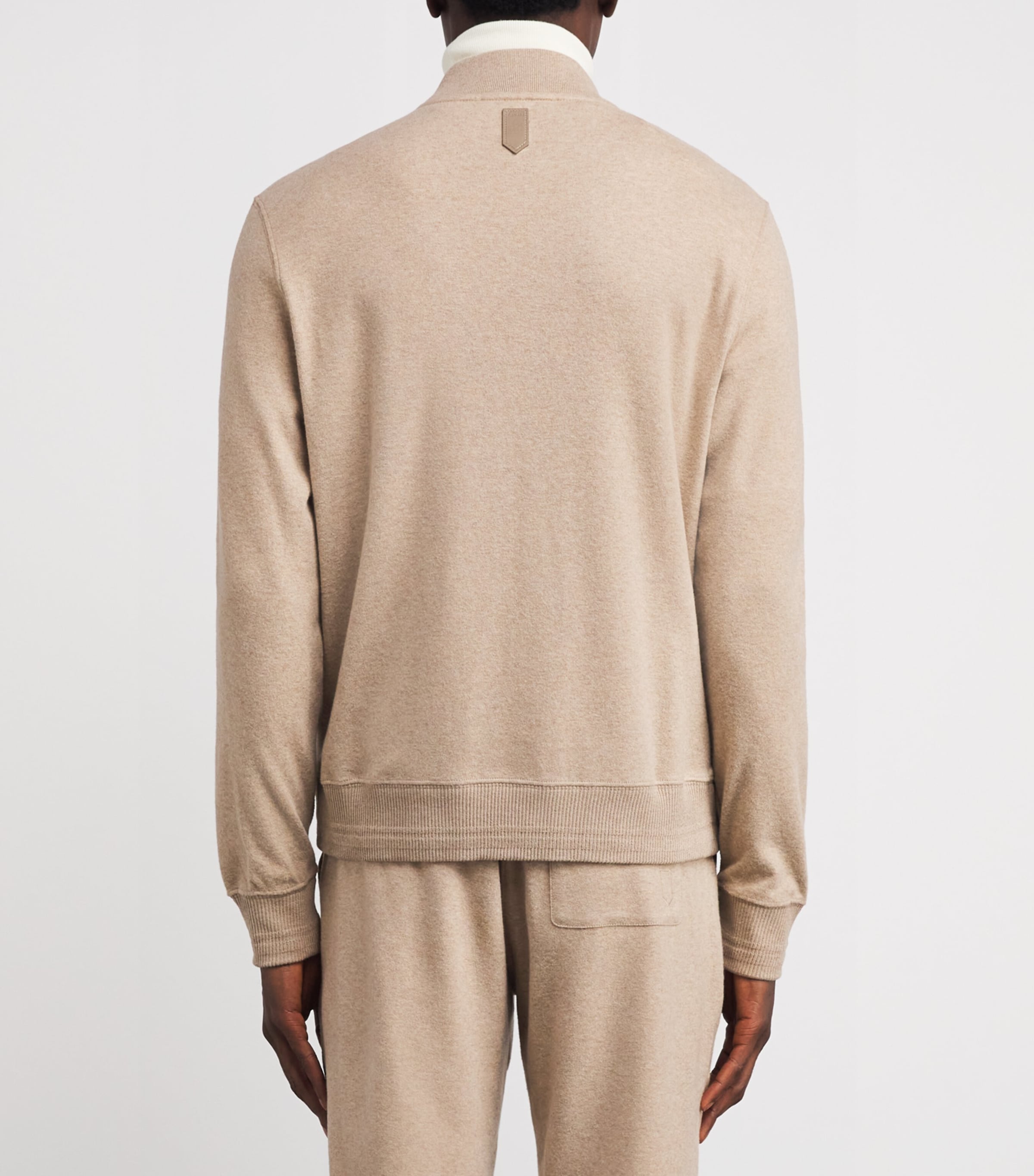 Cotton-Cashmere Bomber Jacket 705 Image 4