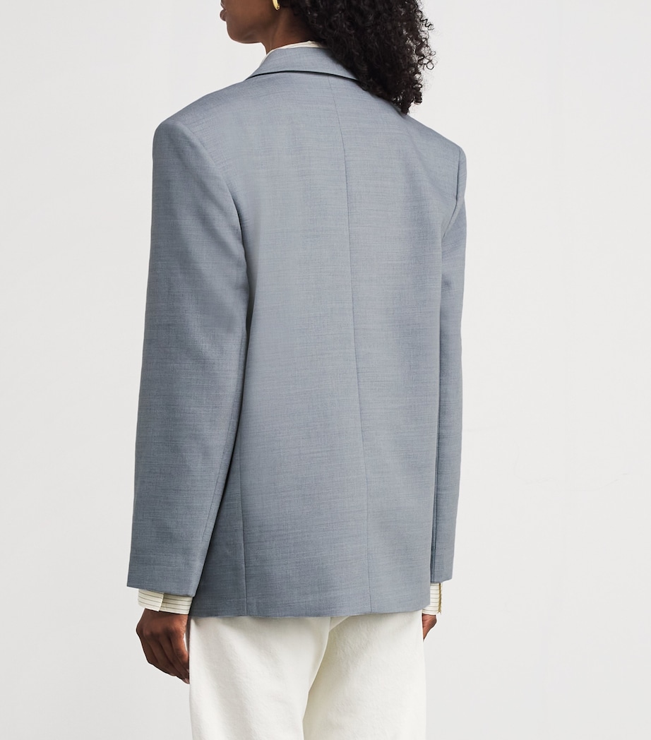 Quinn Single-Breasted Blazer BLUE Image 4