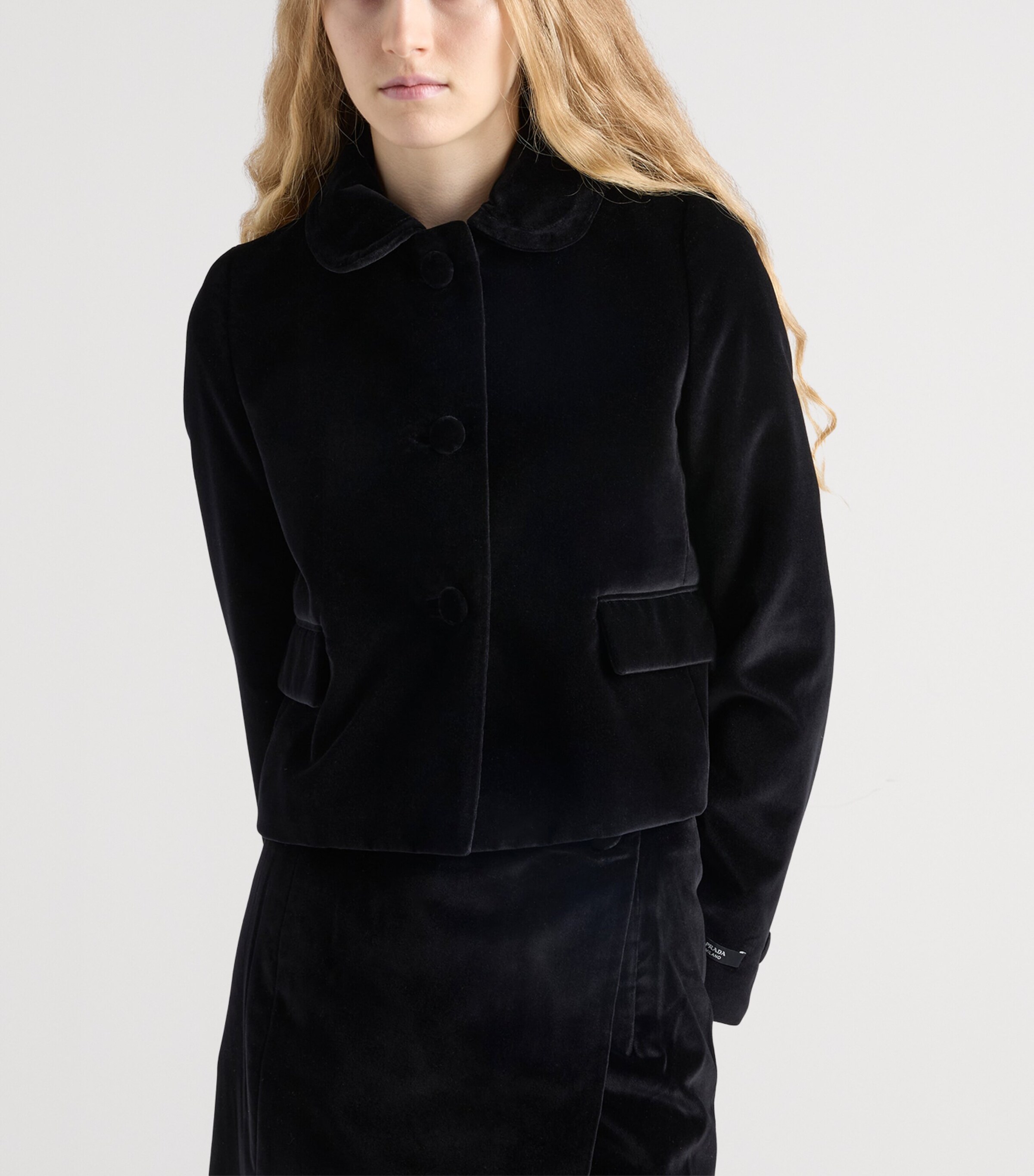 Velvet Bomber Jacket F0002 Image 3