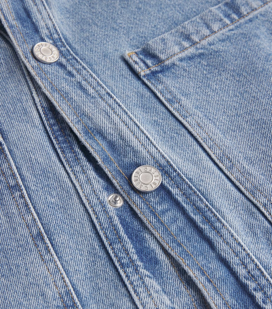 Oversized Atticus Denim Shirt CIRCIT Image 5