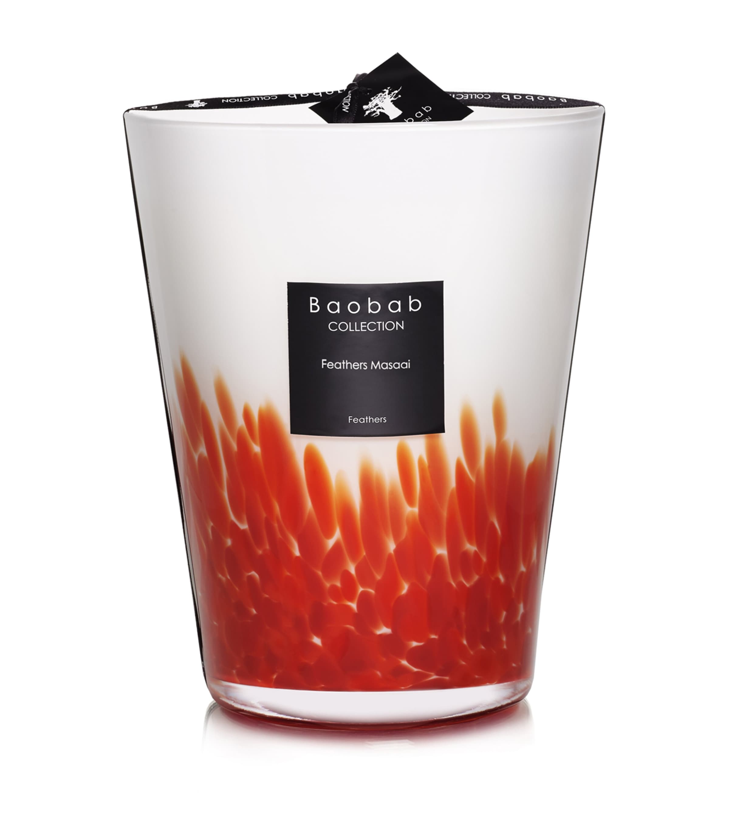 Baobab Collection Feather Masai Candle In Multi