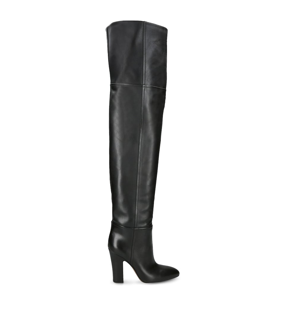 Leather Lavinia Knee-High Boots 100