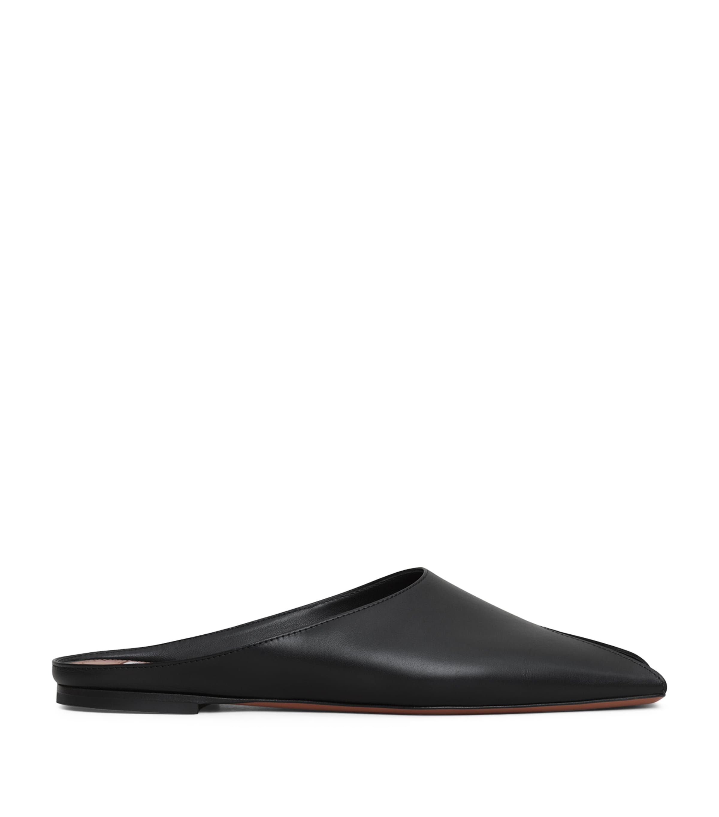 Alaia Leather Spike Mules Harrods UK