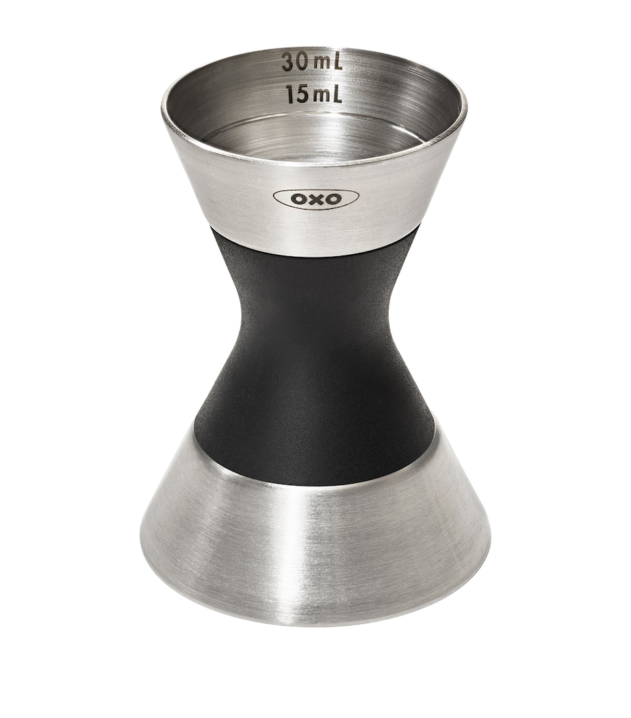 Steel Good Grips Double Jigger SILVER/BLACK Image 2