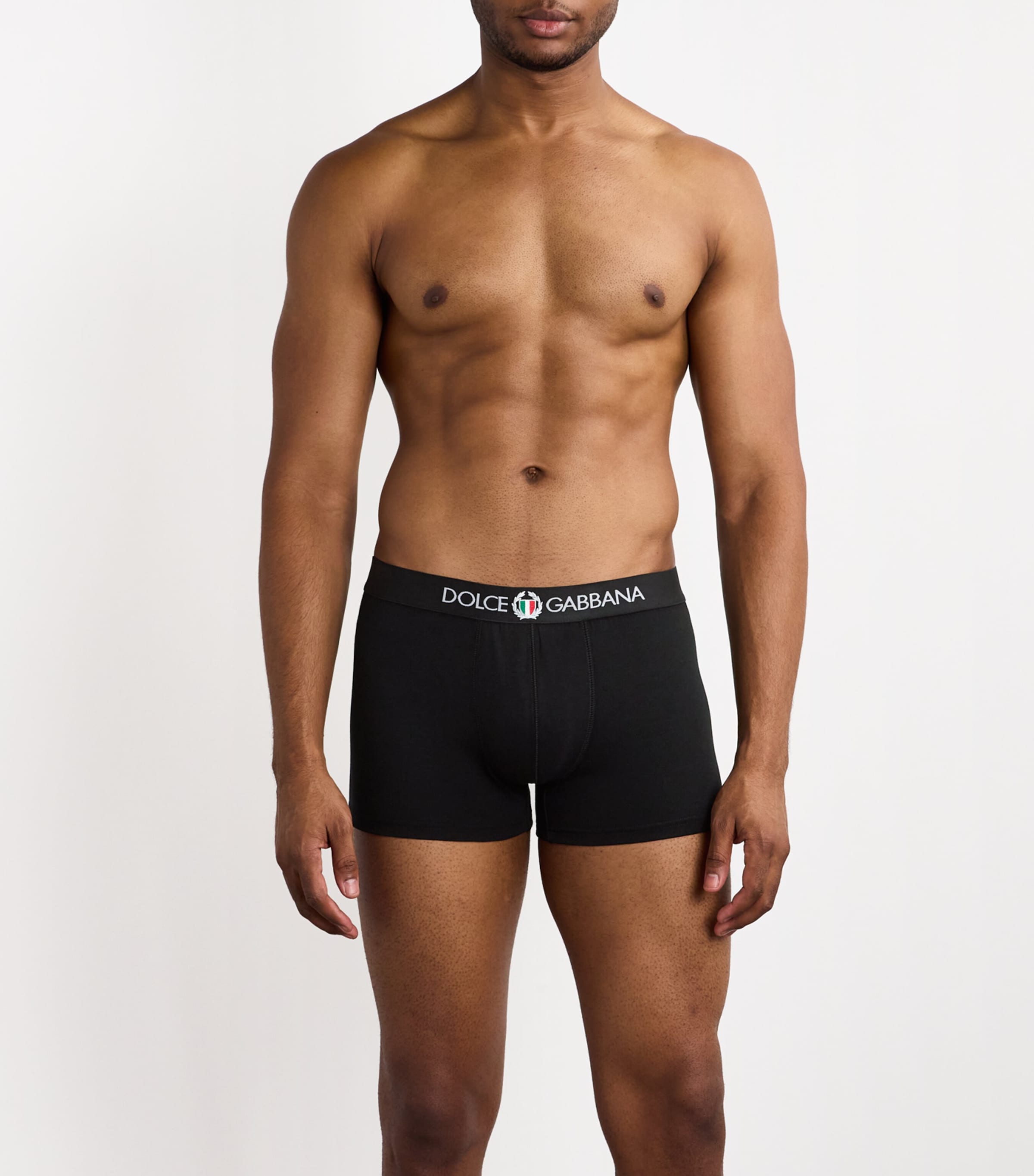 Dolce & Gabbana Stretch-Cotton Logo Boxer Briefs | Harrods US