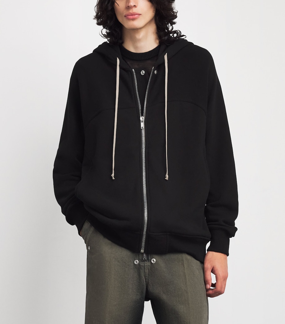 Terry Jersey Windbreaker Hoodie BLACK/ 09 Image 3