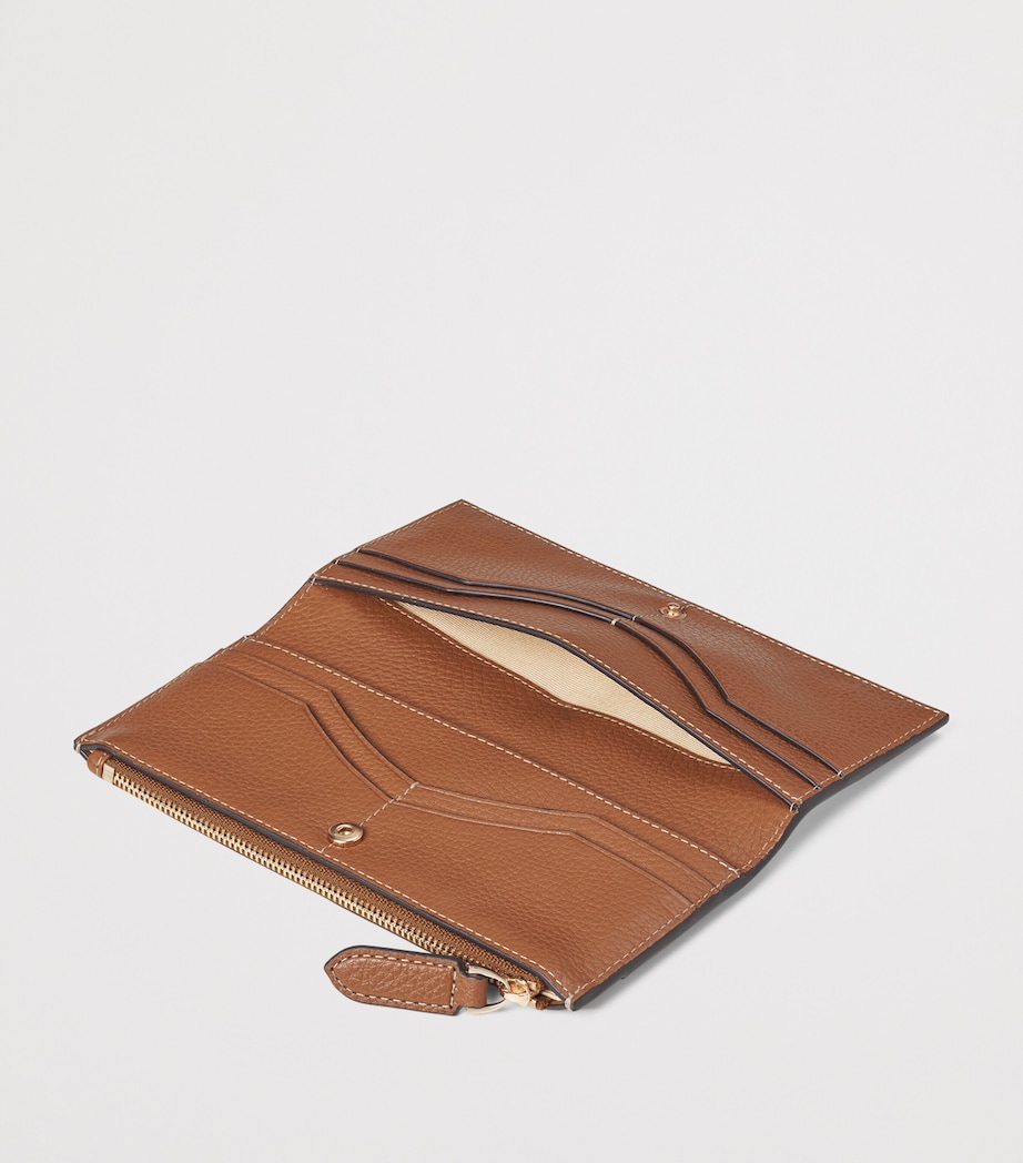 Aspinal Of London Large Leather Hudson Purse Tan Image 6