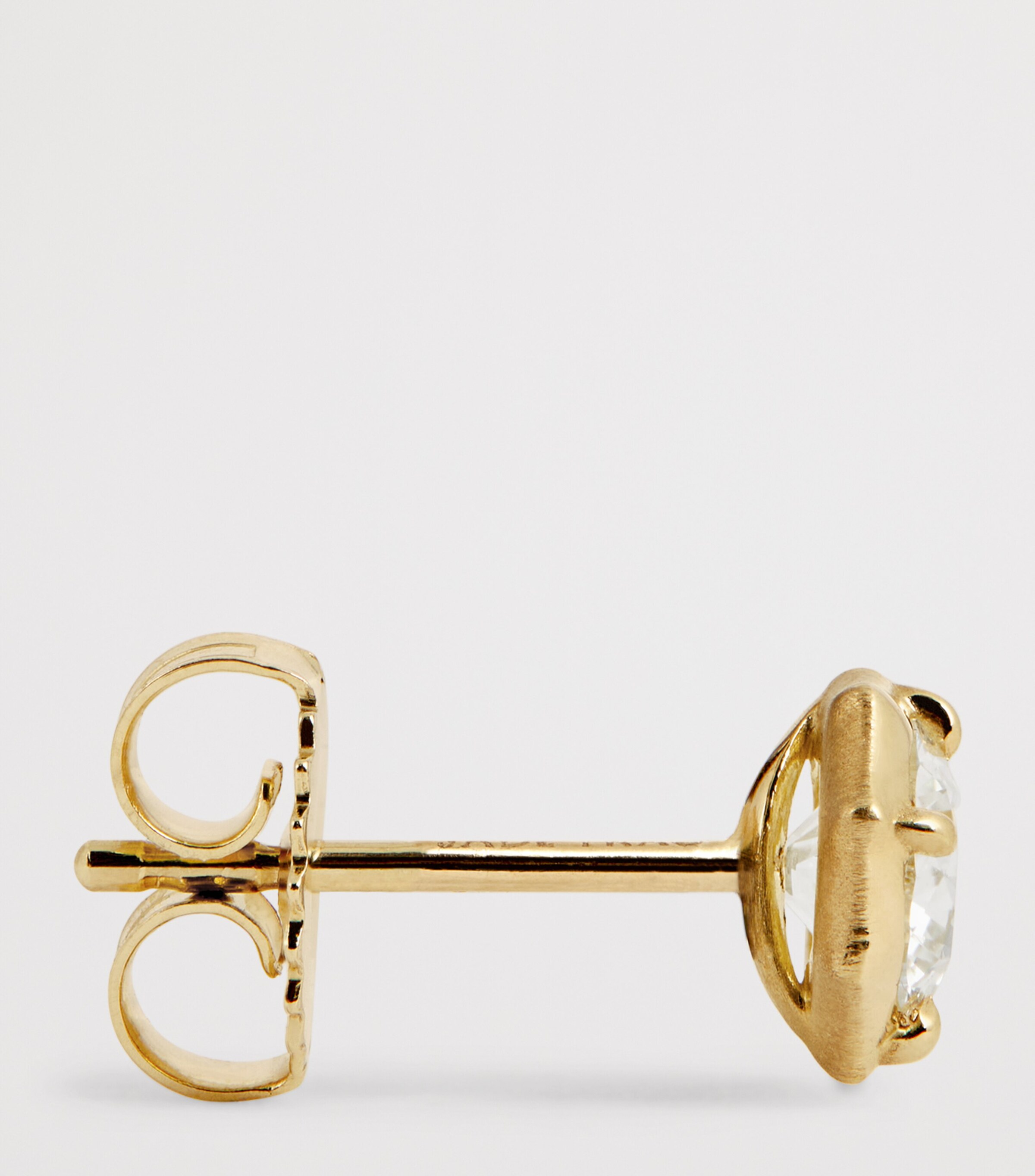 Jade Trau Yellow Gold and Diamond Sophisticate Studs Yellow Gold Image 4