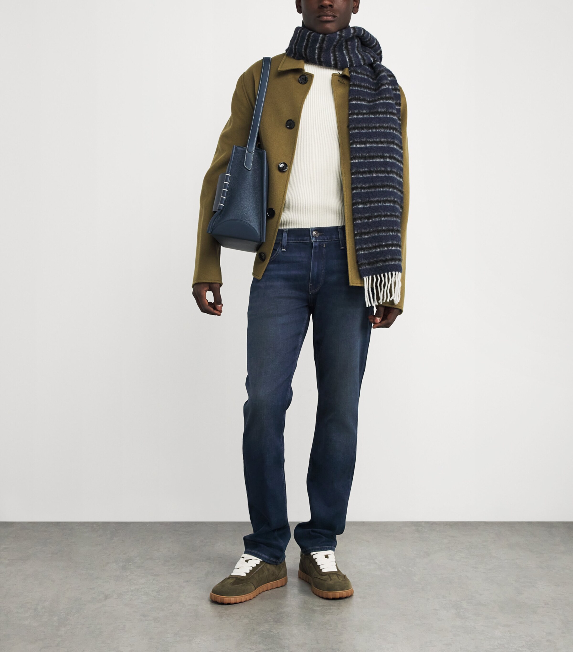 PAIGE Mens Normandie Straight Jeans Andros Image 2