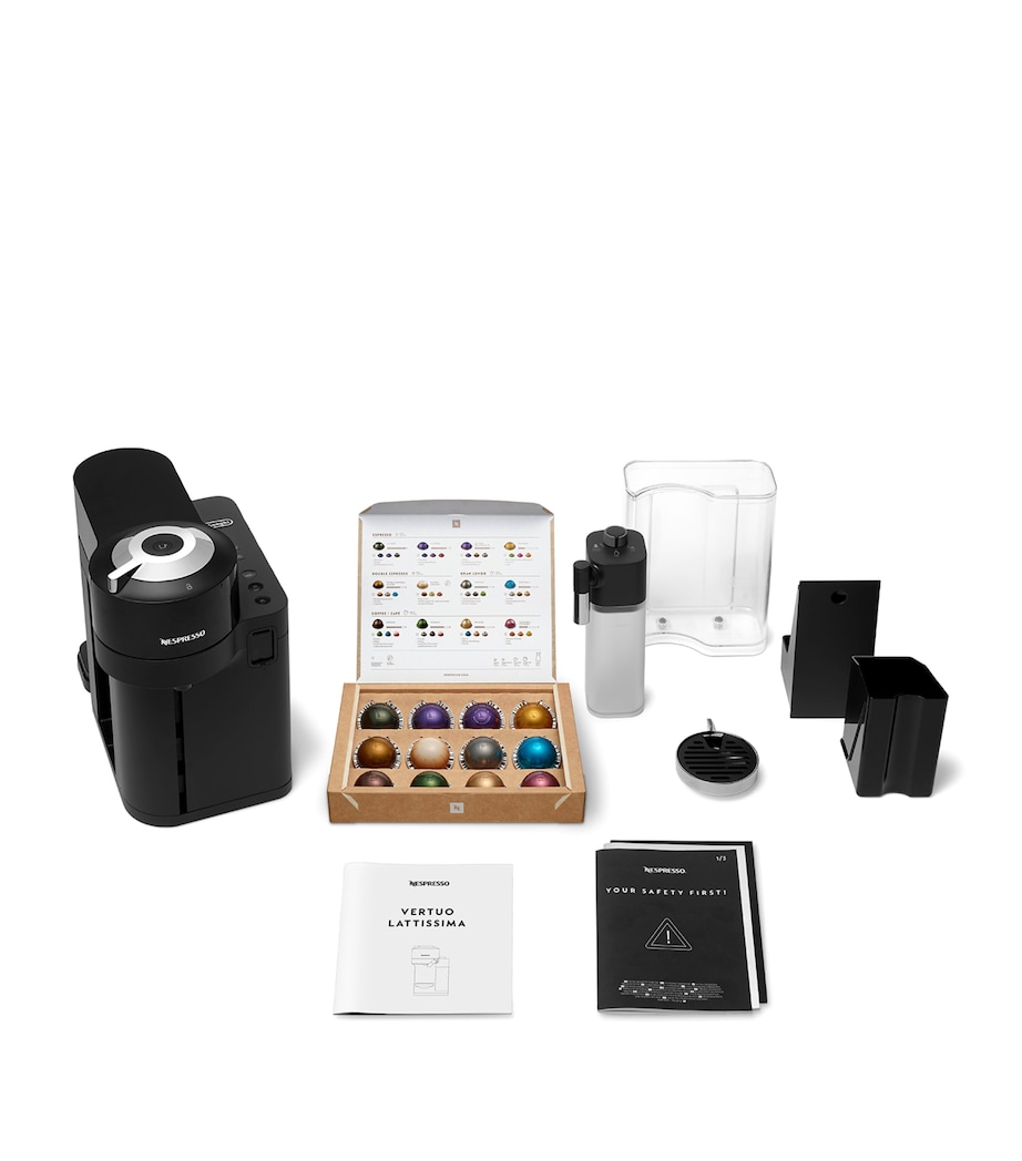 Vertuo Lattissima Coffee Machine BLACK Image 3