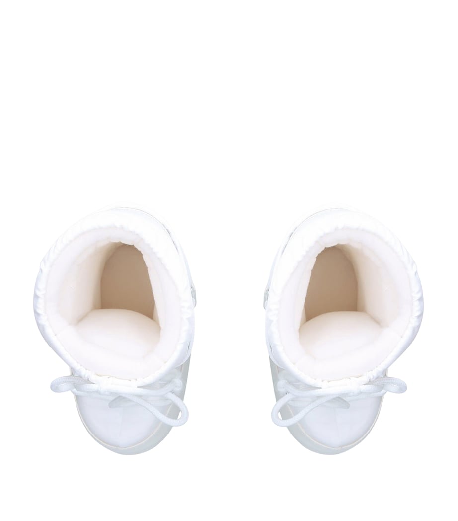 Nylon Icon Moon Boots WHITE Image 4
