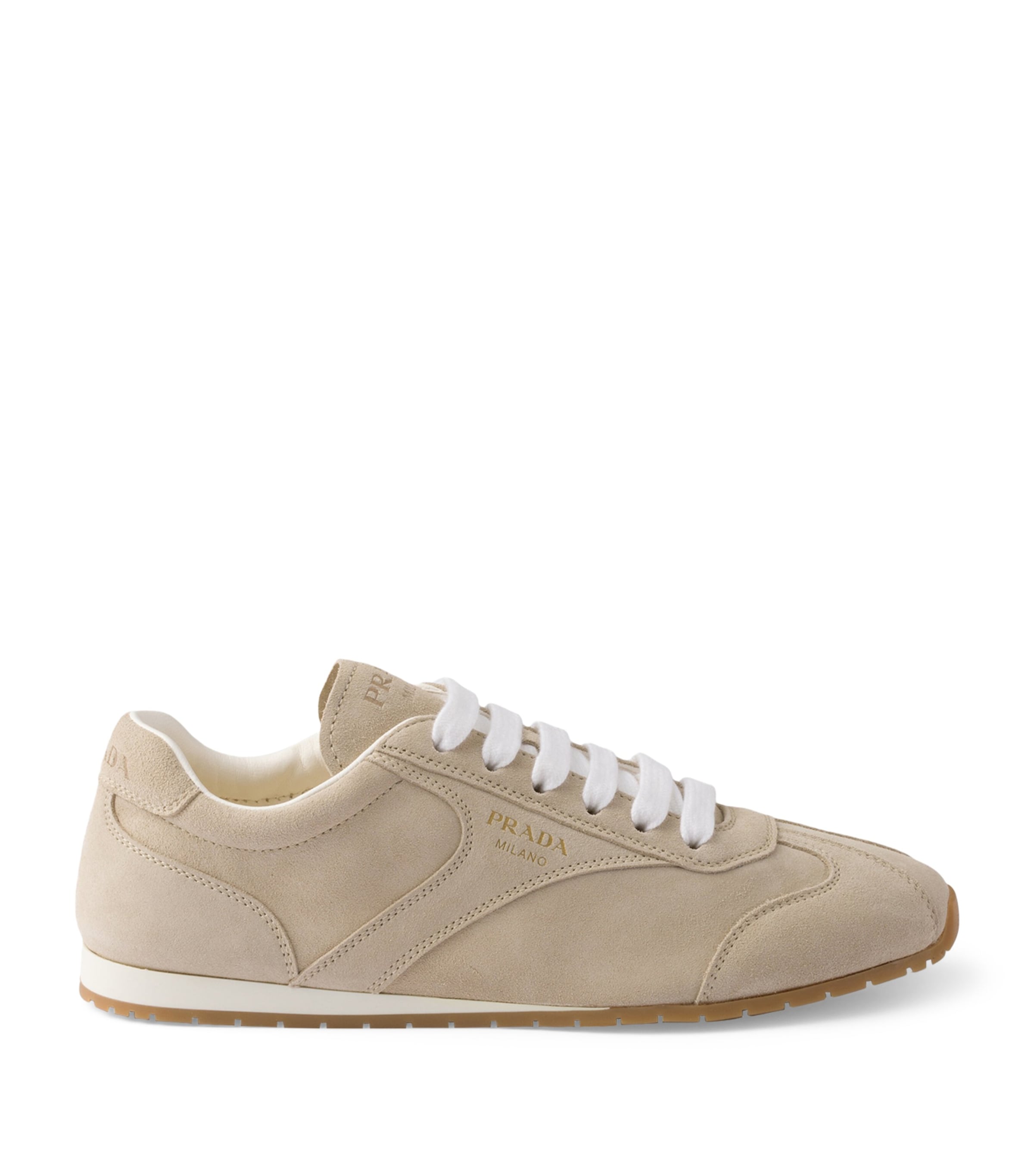 スニーカー PRADA BEIGE SUEDE SNEAKERS Prada Beige Suede Sneakers - size 39,5 ○ Labellov ○ Buy