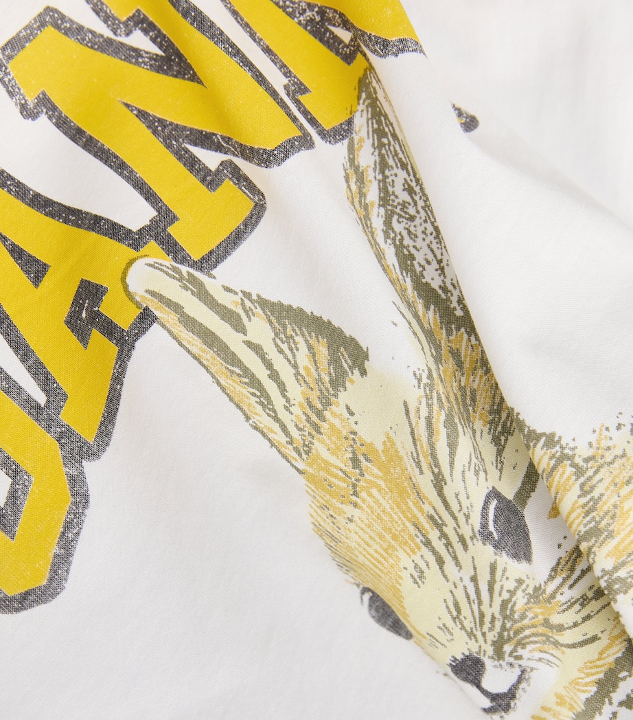 Organic Cotton Bunny T-Shirt 151 BRIGHT WHITE Image 5