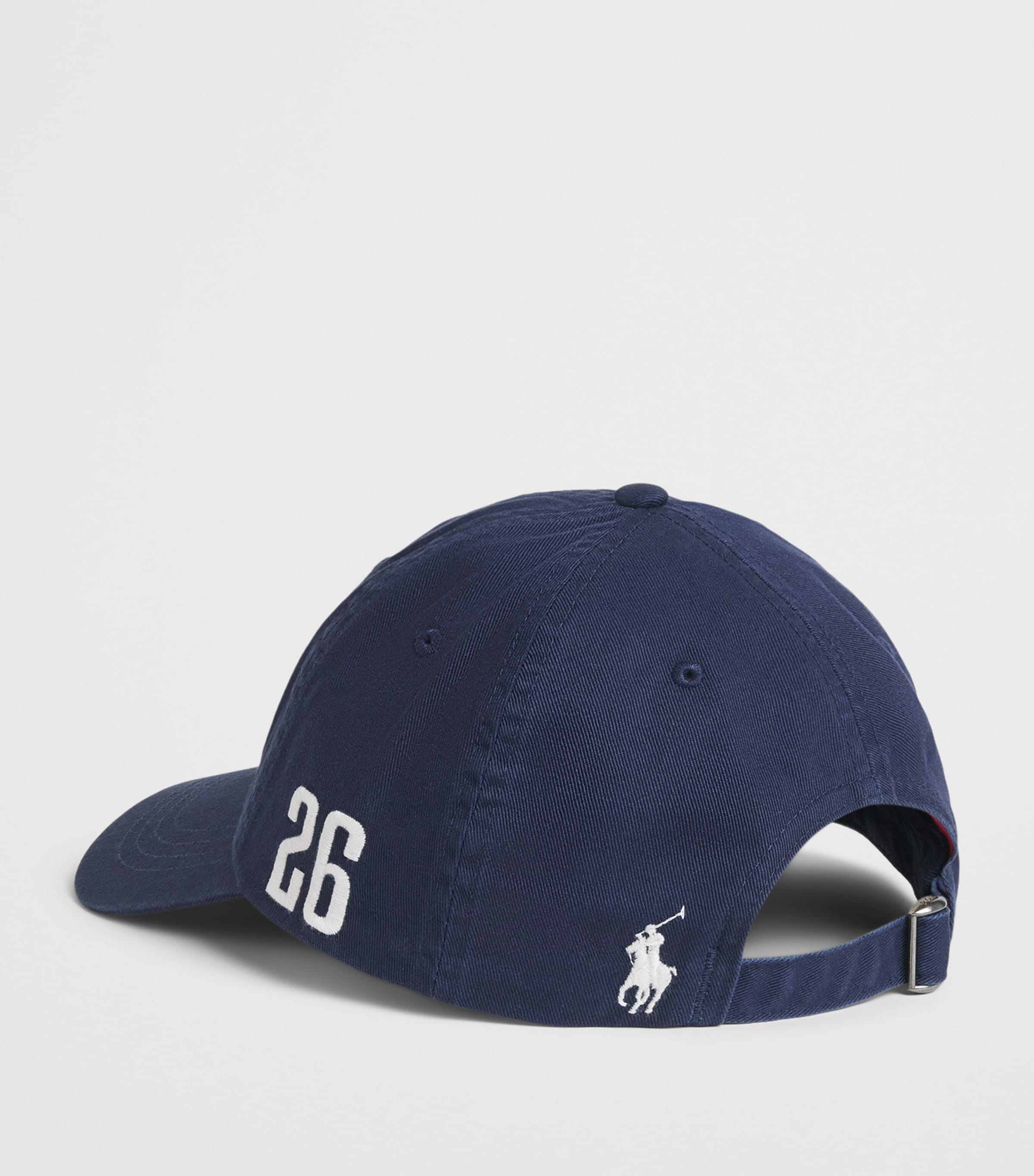 Polo Ralph Lauren Cotton Twill USA Crest Baseball Cap Newport Navy Image 3