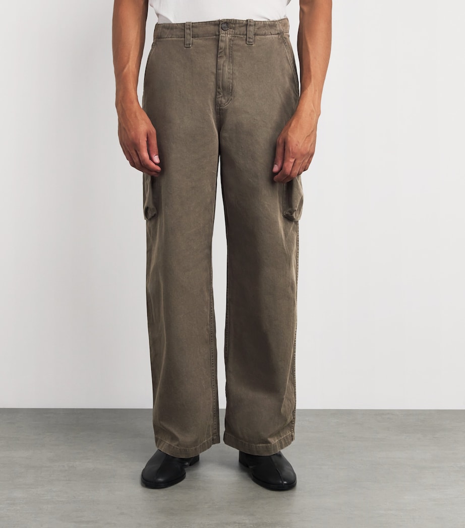 Cotton Mount Cargo Trousers DITCH WASH OUT TWI Image 3