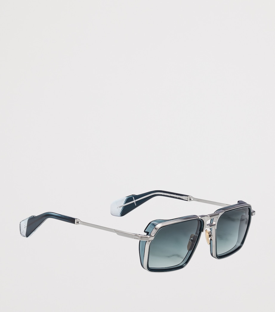 Jacques Marie Mage Metal GT-R Sunglasses Sterling Image 2