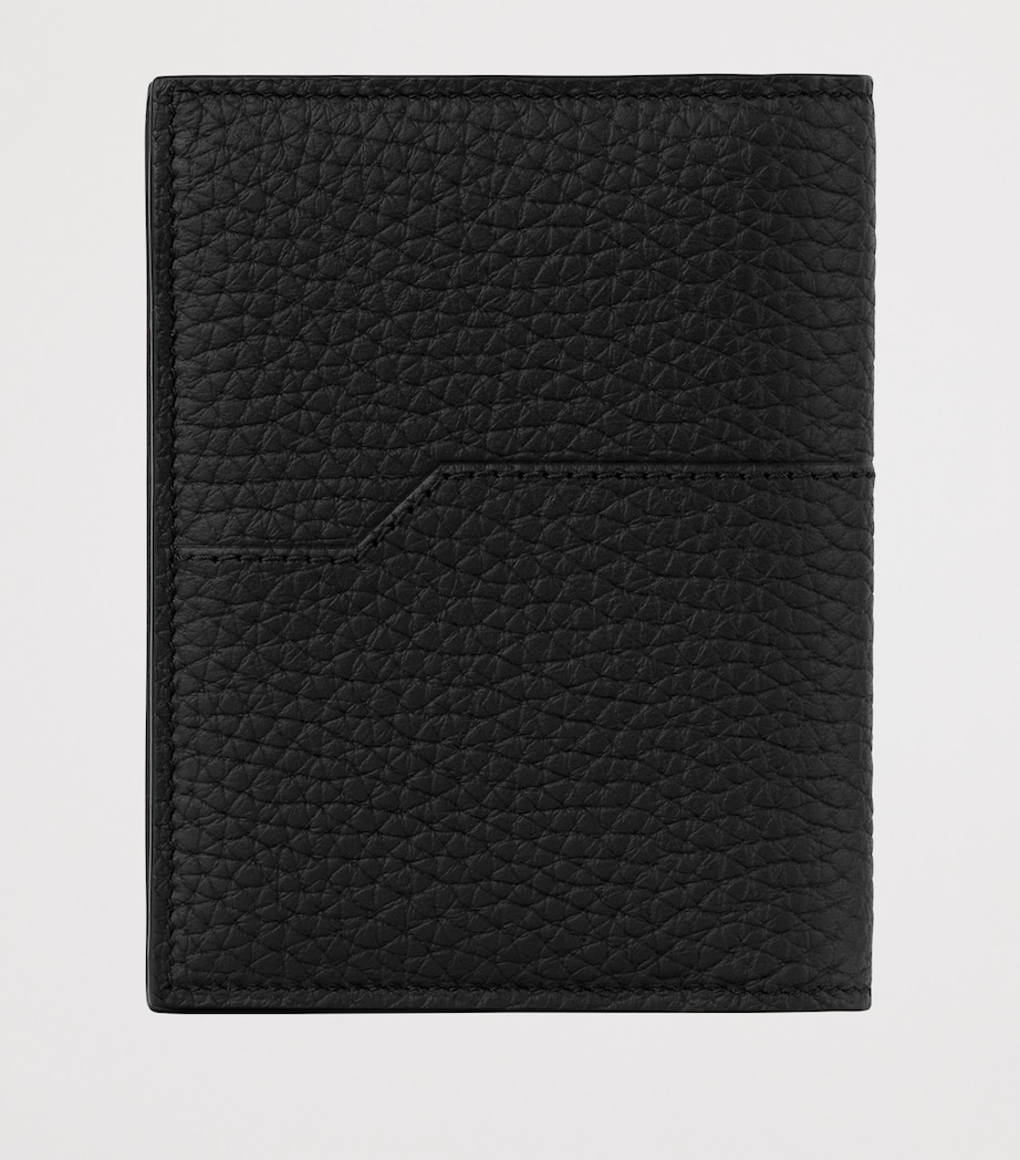 Leather Heritage Card Holder BLACK Image 3