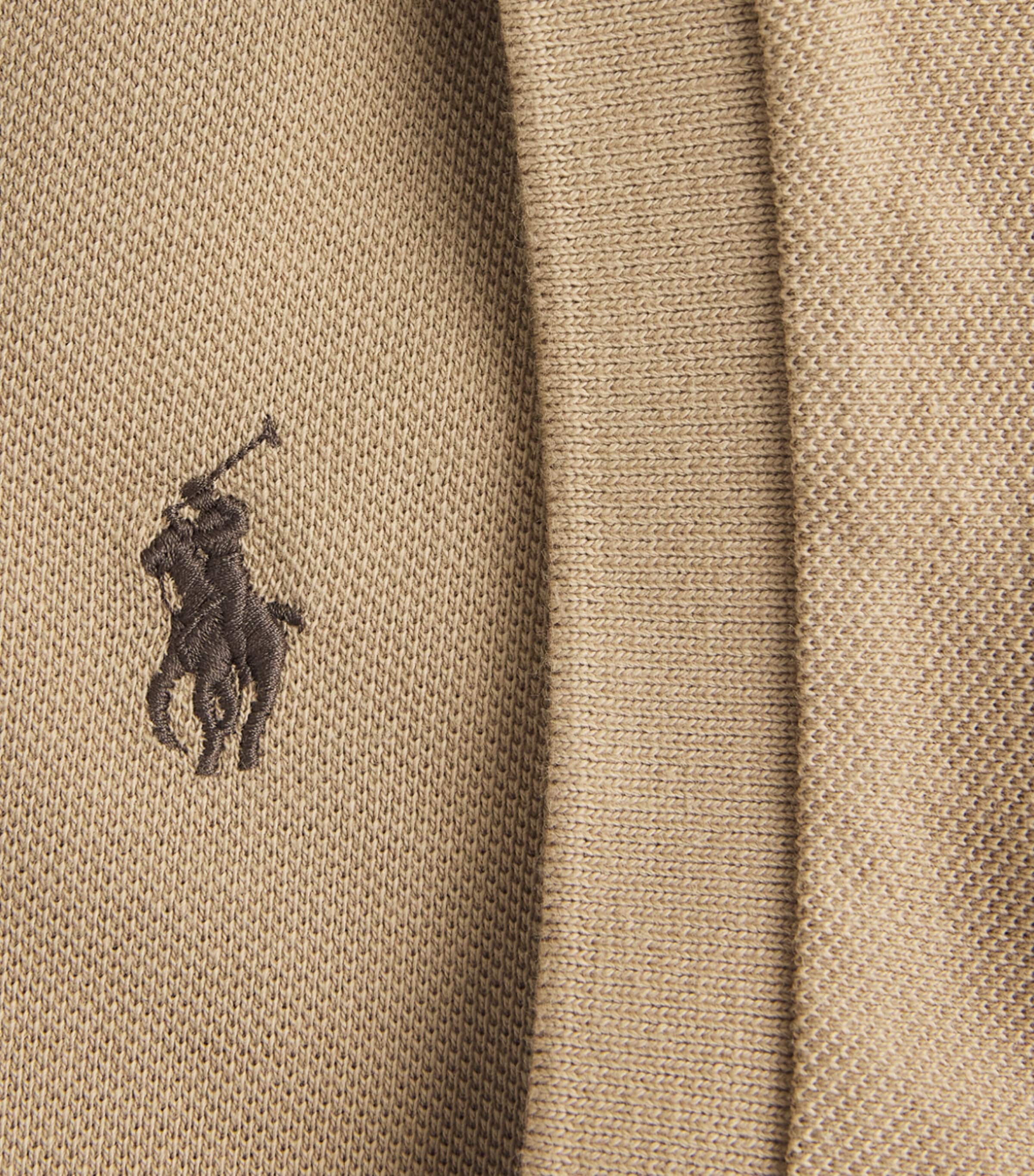 Polo Ralph Lauren Mens Cotton Mesh Custom-Fit Polo Shirt Vintage Image 6