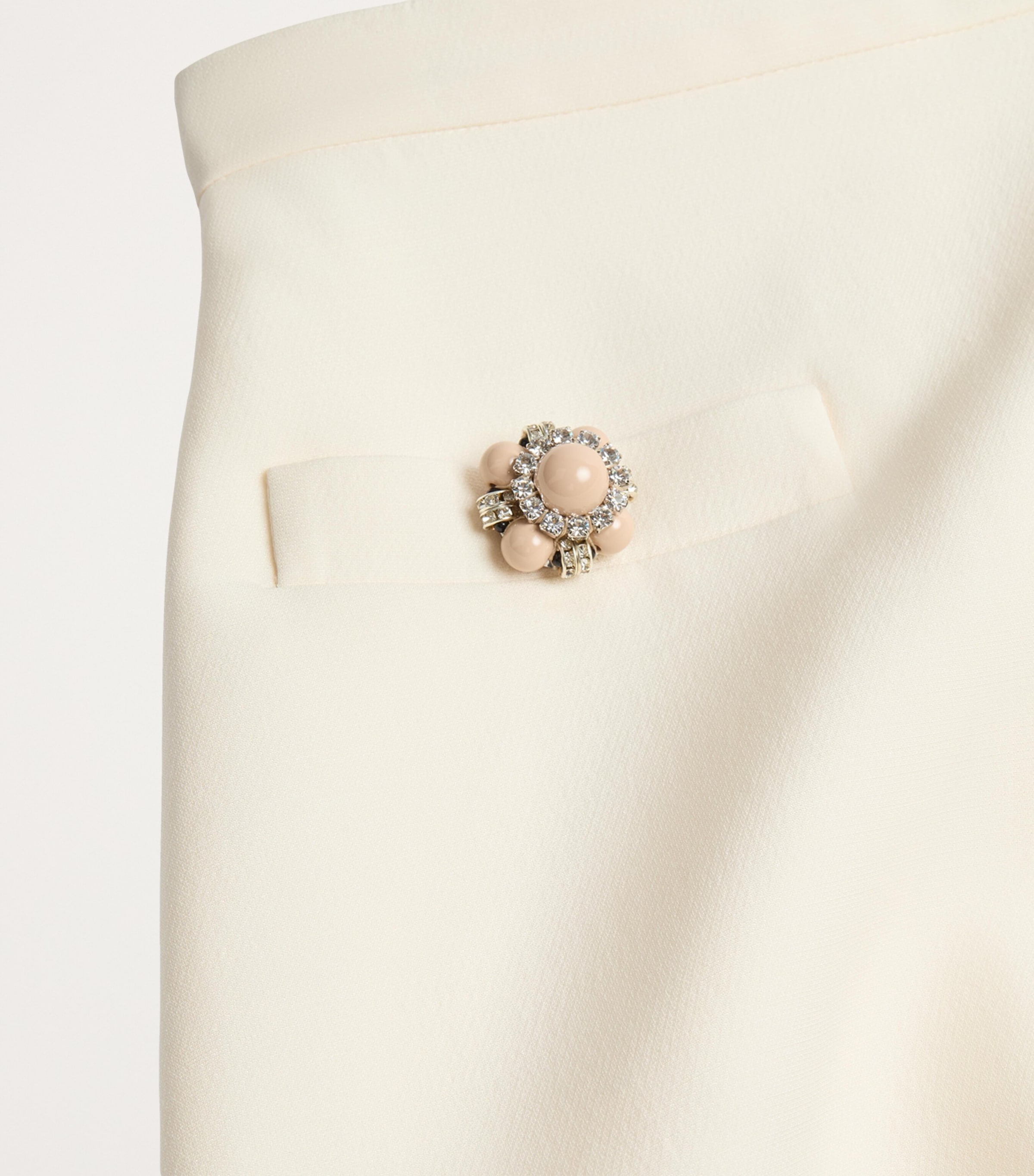 VIP【関税送料無料】希少 Valentino Virgin Wool Mini Skirt Valentino Virgin Wool-Silk Mini Skirt | Harrods US