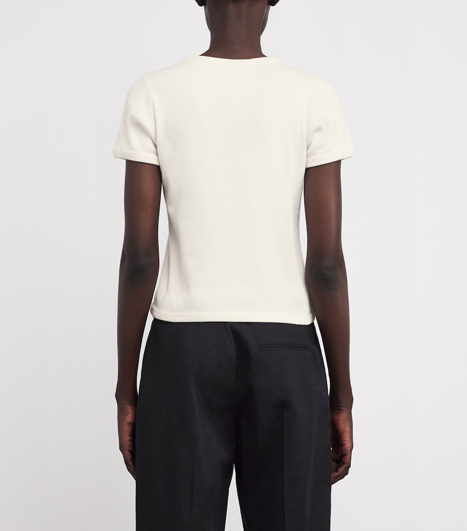 Torya Cotton T-Shirt WHITE Image 4