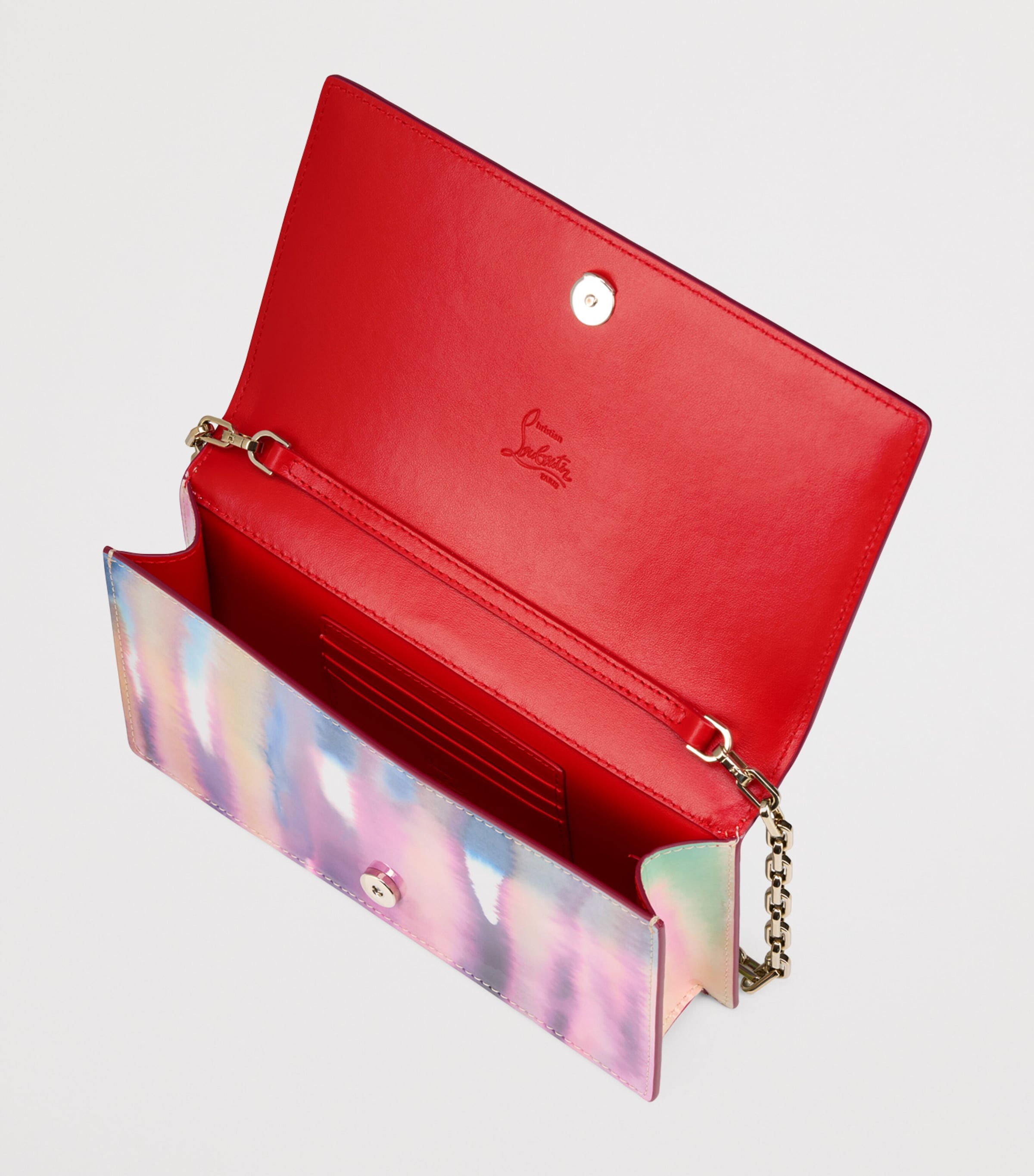 Christian Louboutin Bettina Patent Leather Clutch Bag Image 5