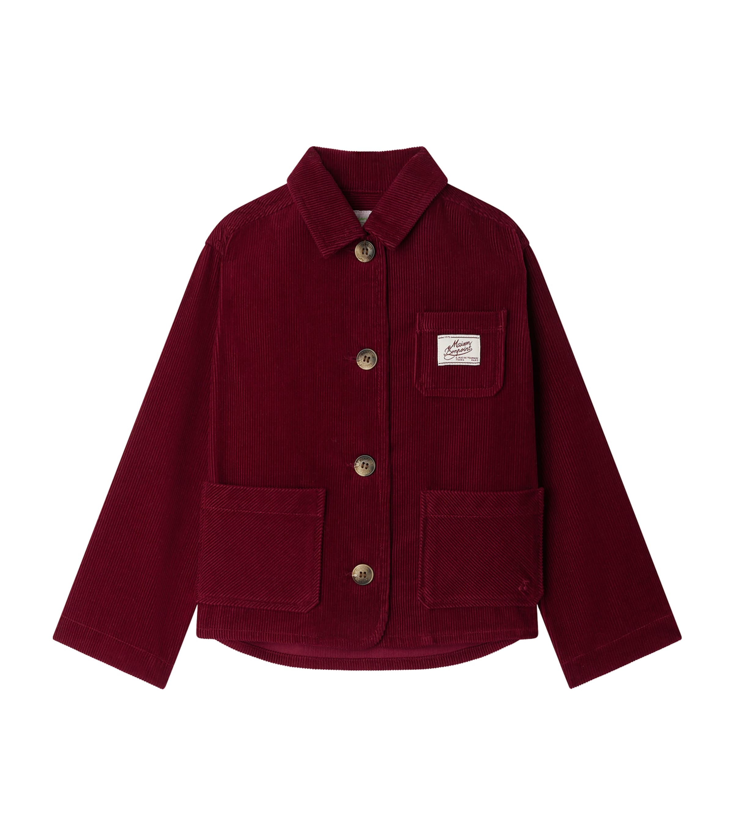 Bonpoint Corduroy Shirt In Purple