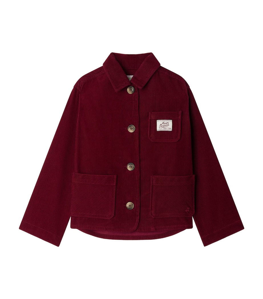Corduroy Shirt (4-8 Years) RAISIN Image 1