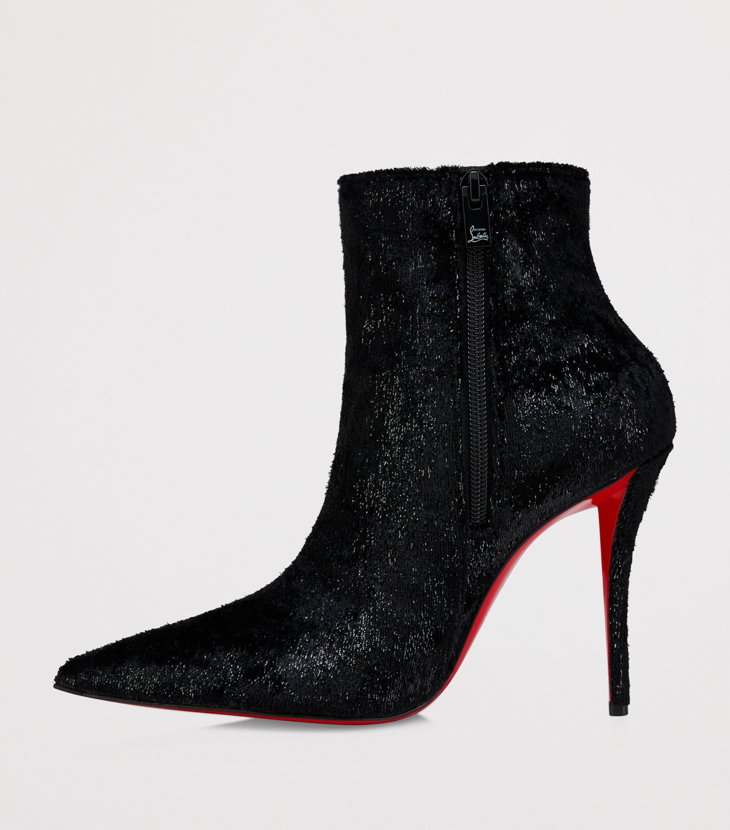 Christian Louboutin Miss Z Booty Velluto Gloss Ankle Boots 100 Image 5