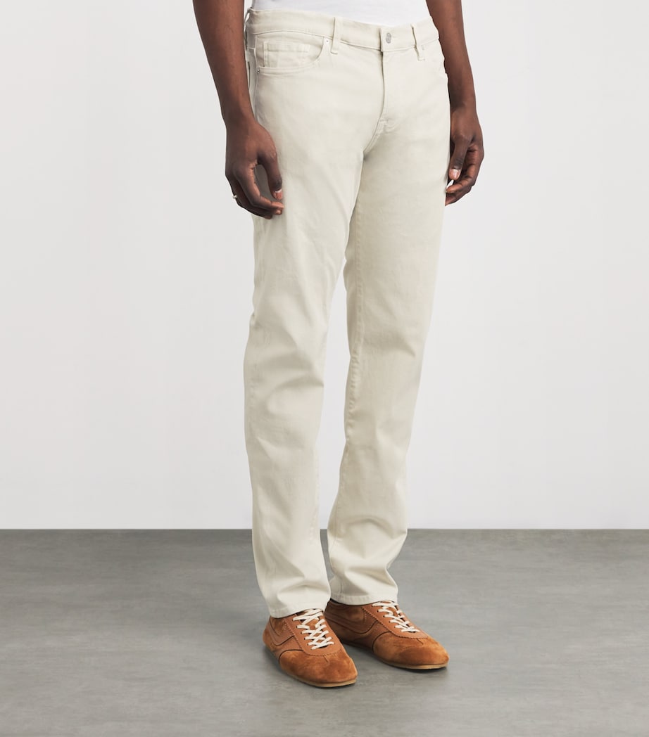 Mid-Rise Slim Jeans MKBG-MILK BEIGE Image 3