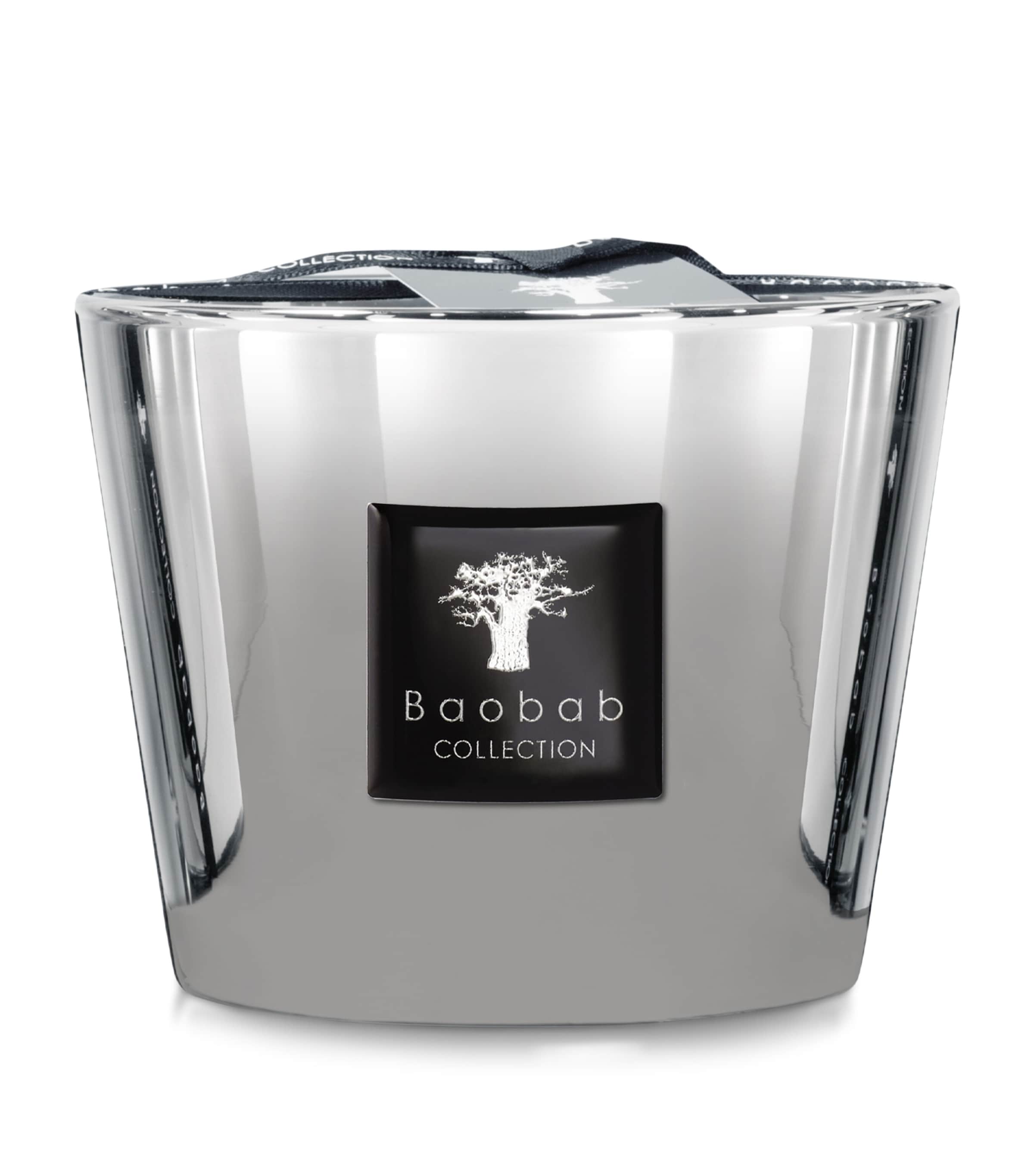 Baobab Collection Platinum Candle In Brown