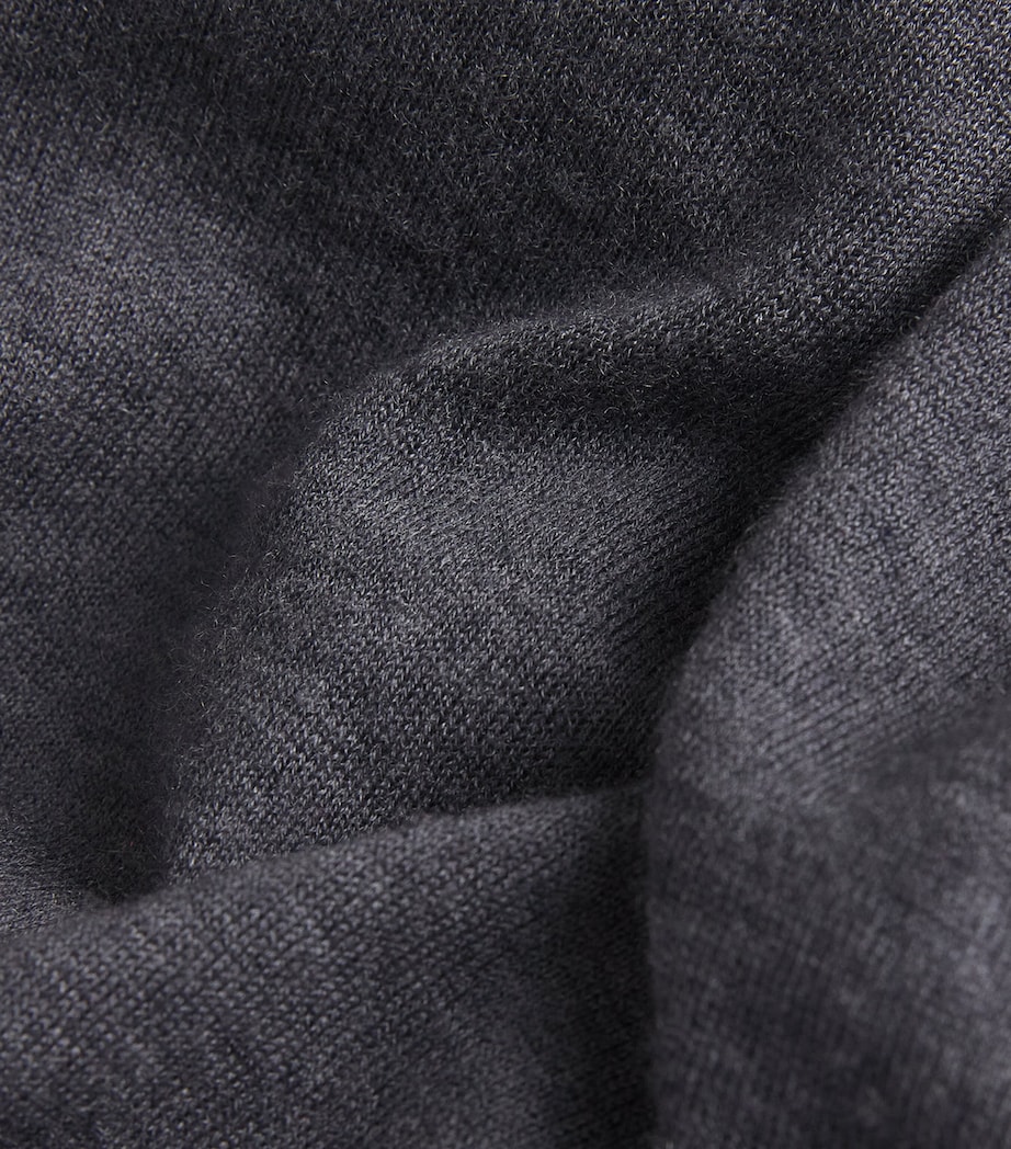 Cashmere High-Neck Sweater SMOKE COMBO Image 5