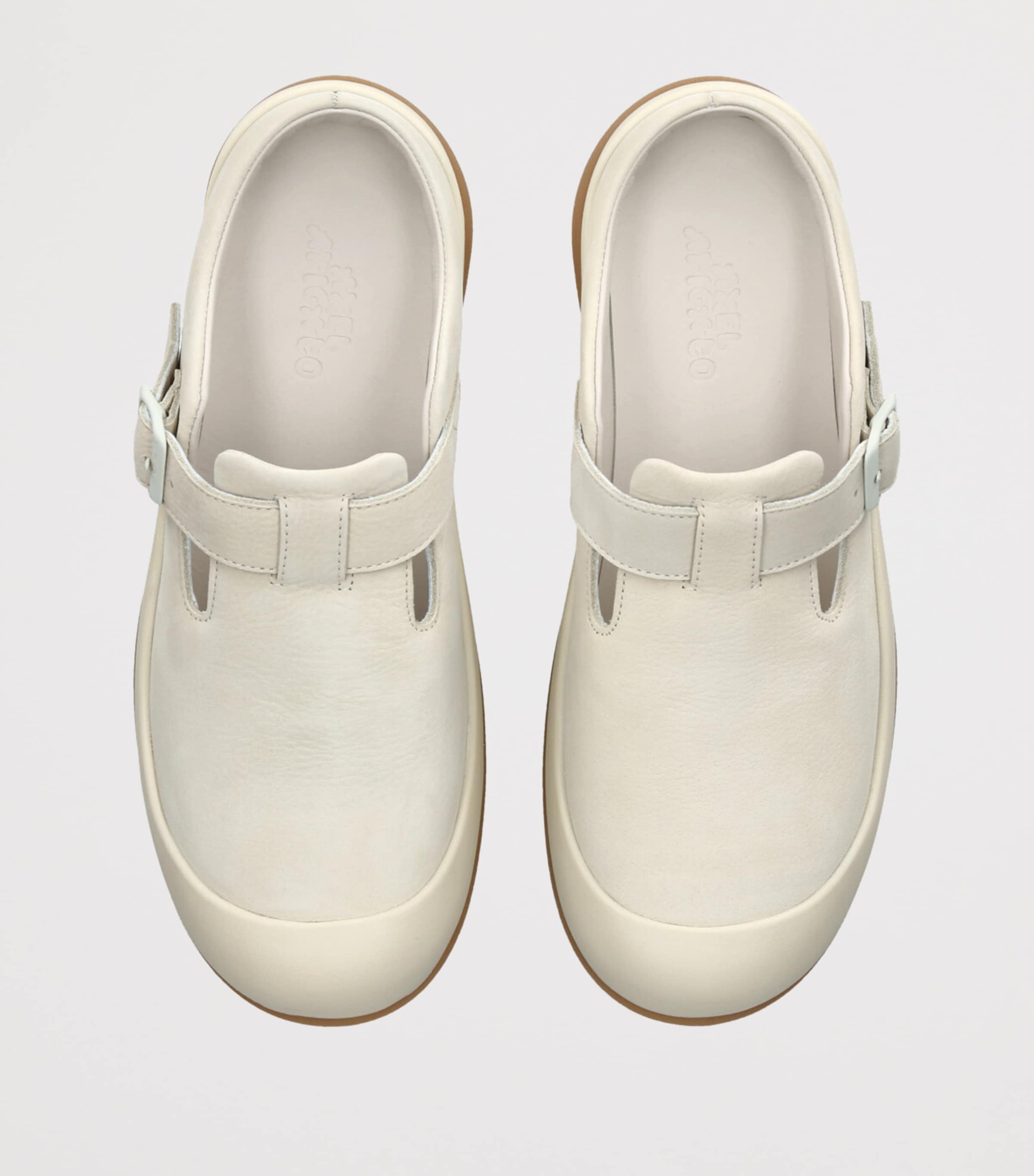 Axel Arigato Leather Squish Mules Bone Image 4